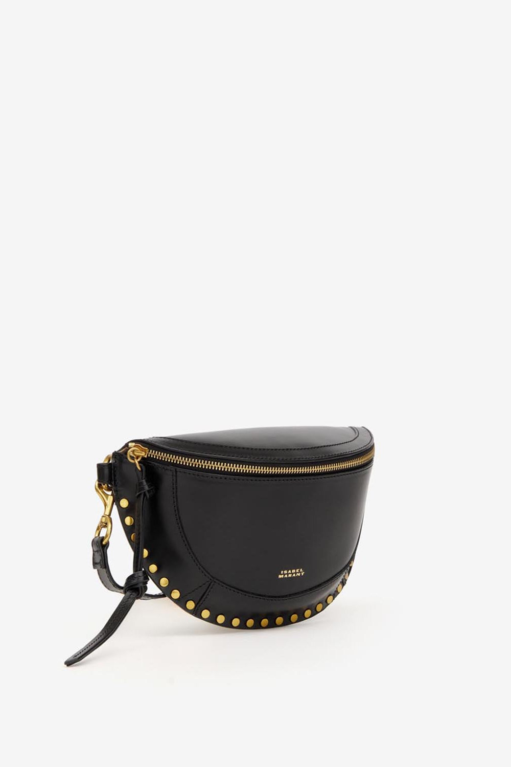 Sac banane en cuir de veau skano - Noir - Woman - 8