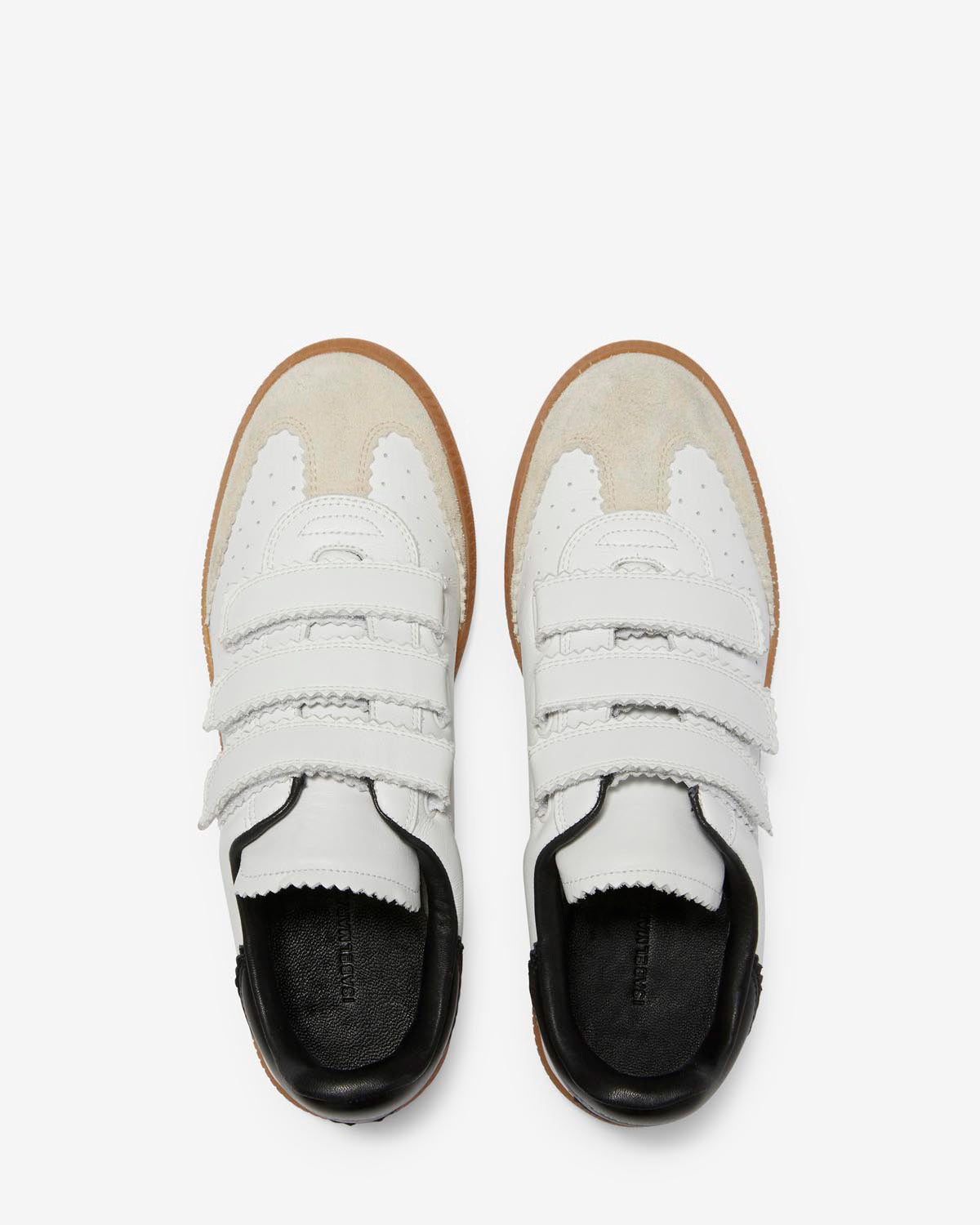 Niedrige sneakers bethy aus leder  - Weiß - Man - 2
