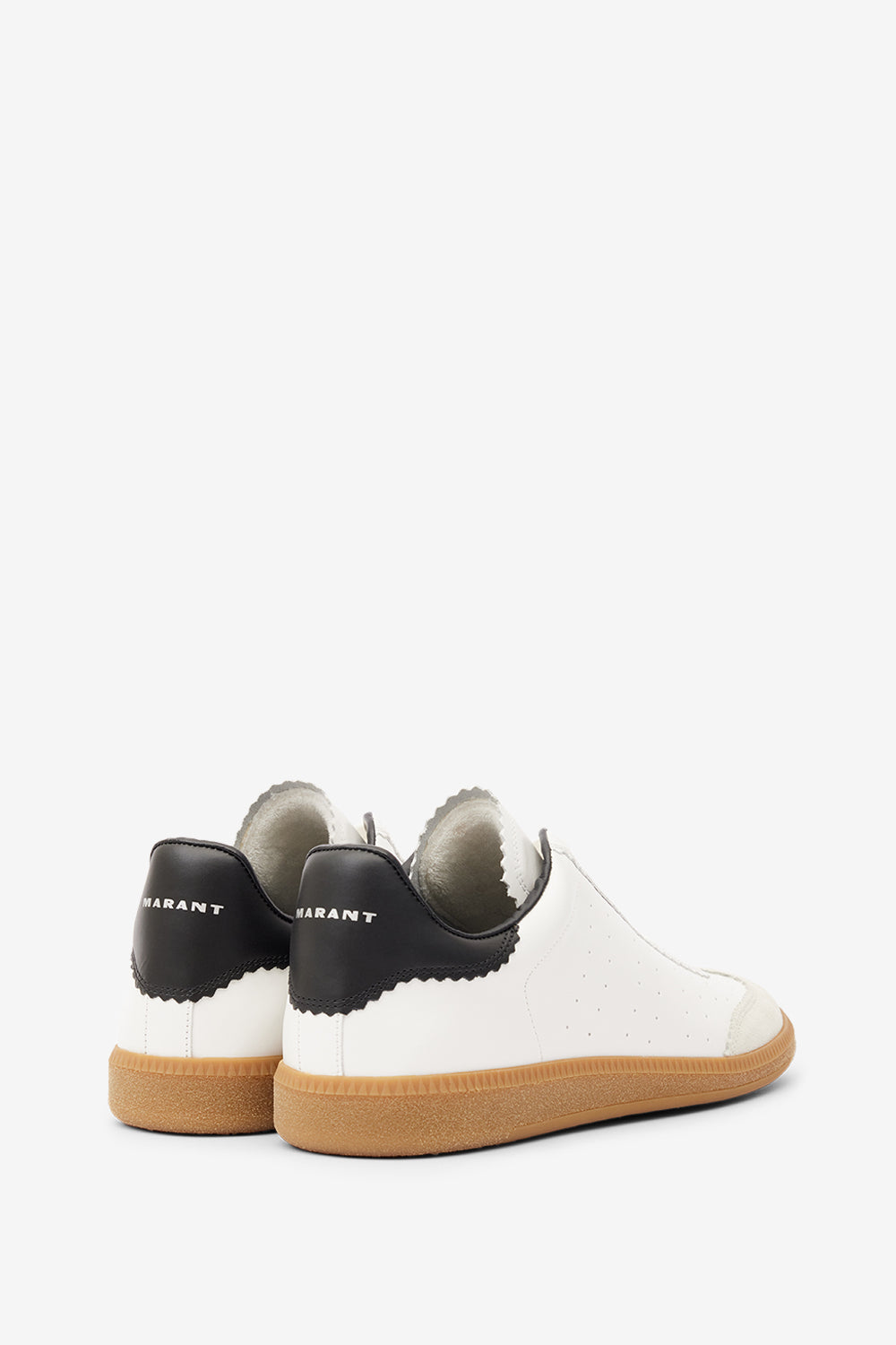 Niedriger sneaker brycy aus leder - Weiß - Man - 2