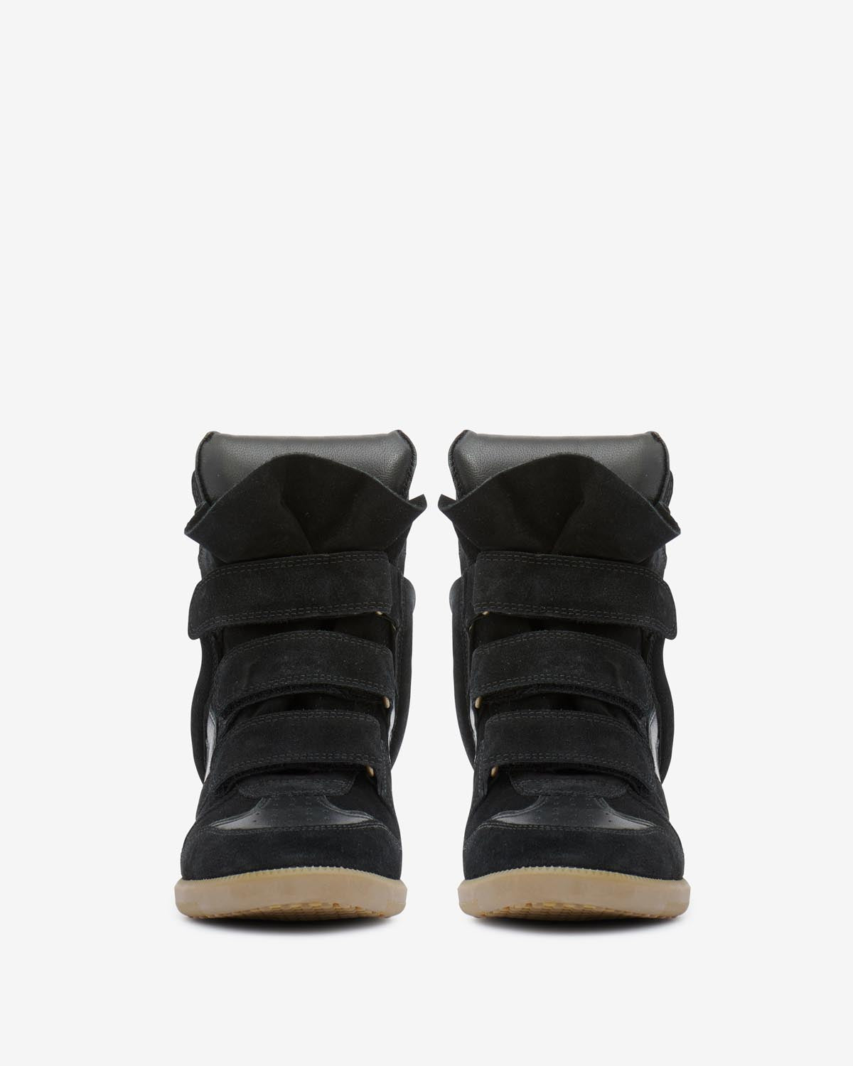 Bekett レザー製 プラットフォームスニーカー - 黒 - Woman - 4