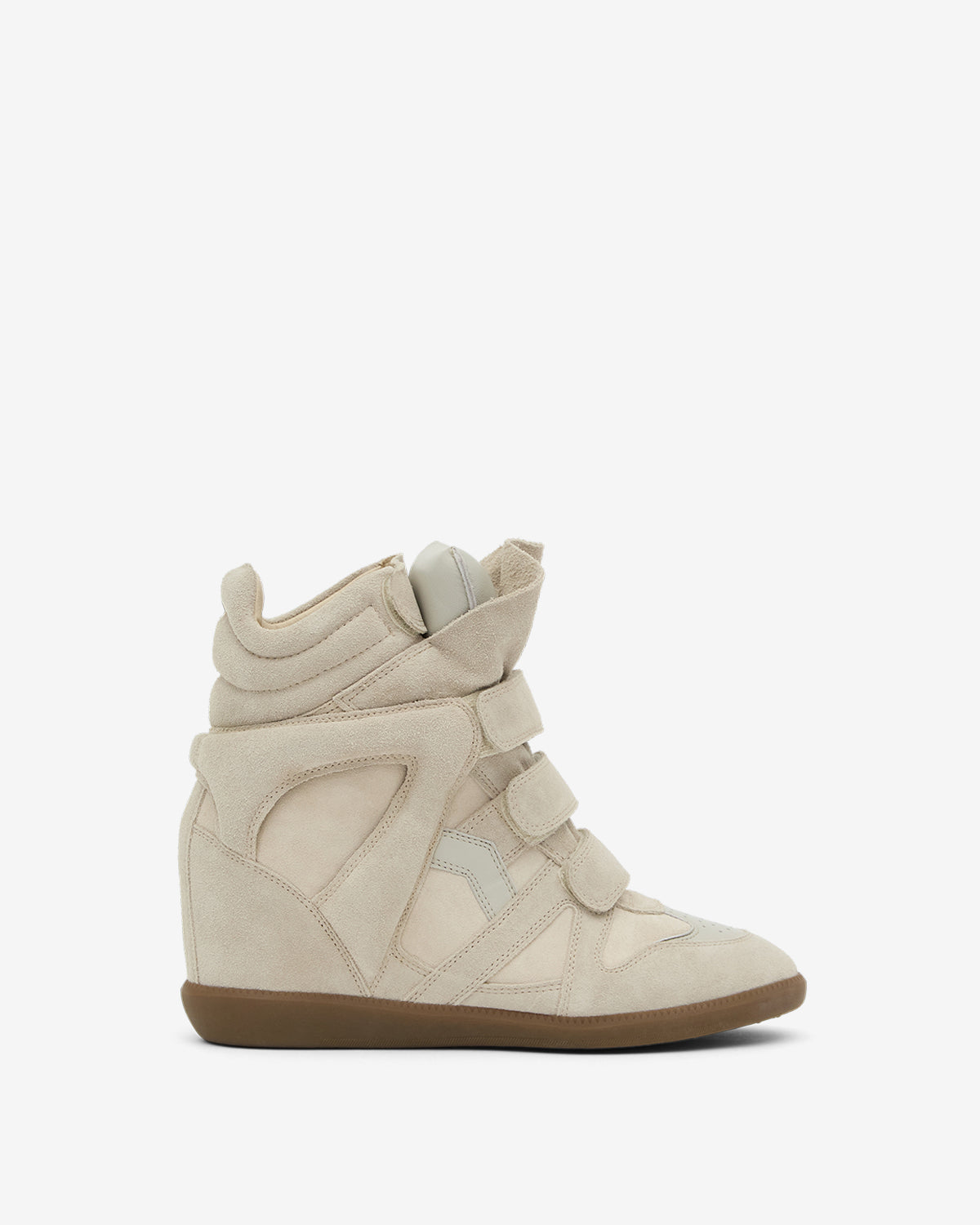 Bekett leather wedge sneakers - Ecru - Woman - 1