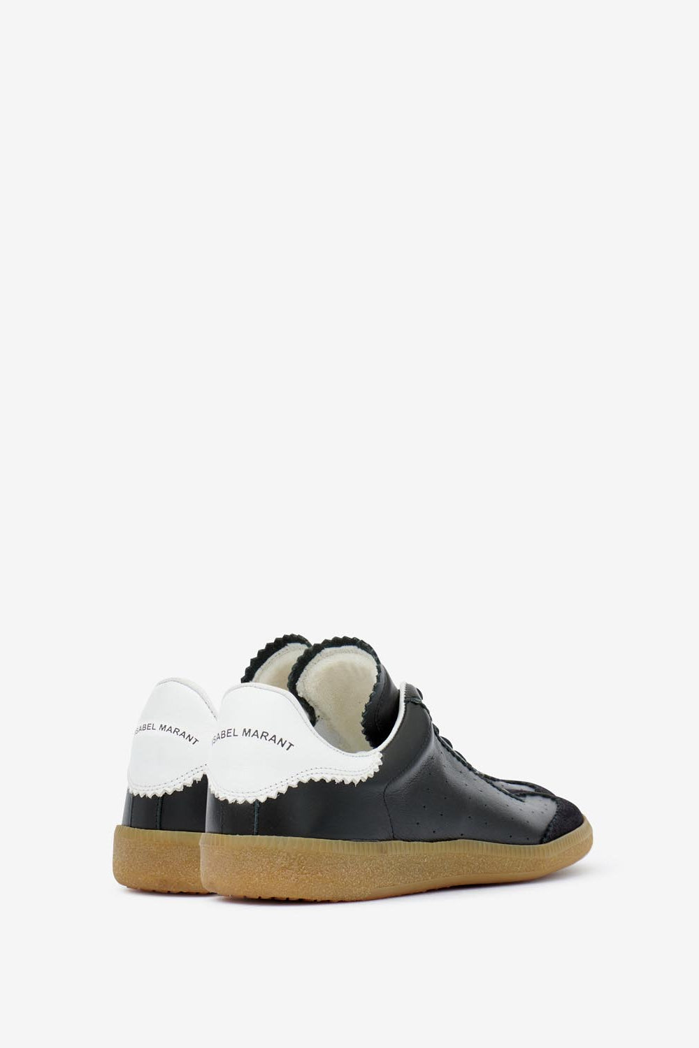 Bryce low-top leather sneakers - Black - Woman - 3