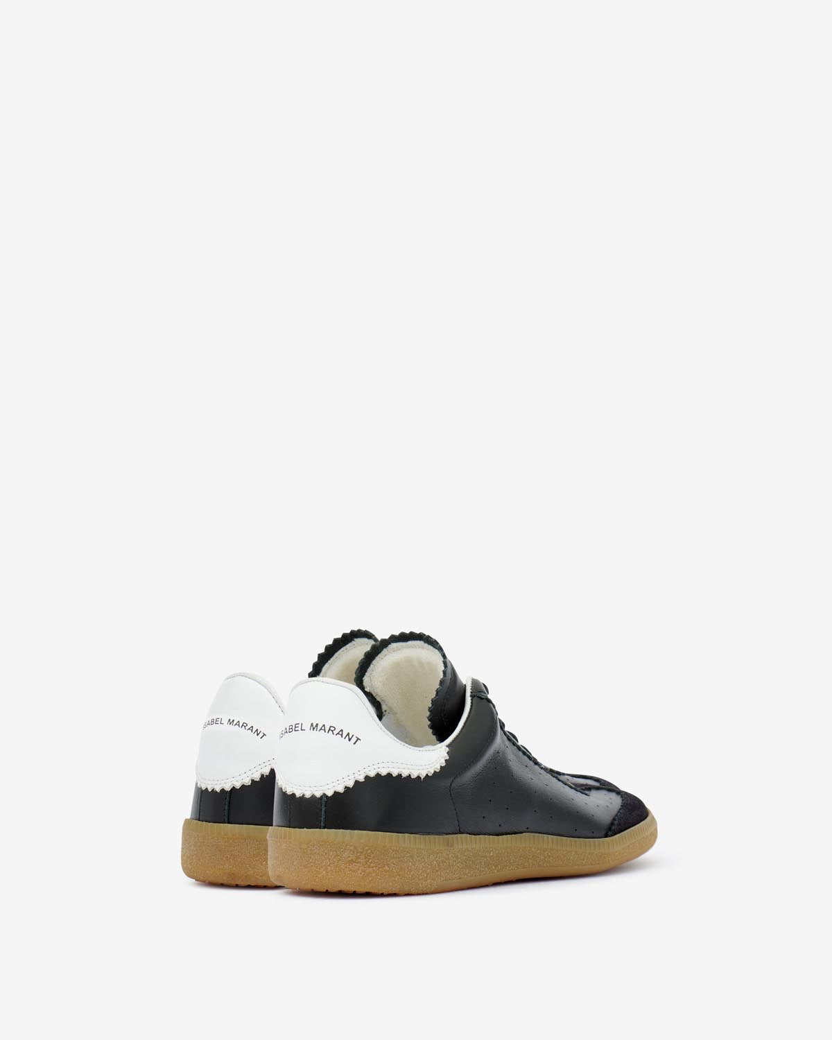 Bryce low-top leather sneakers - Black - Woman - 3
