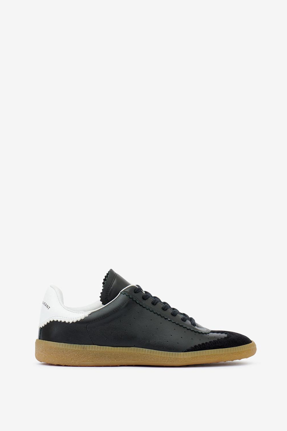 Bryce low-top leather sneakers - Black - Woman - 1