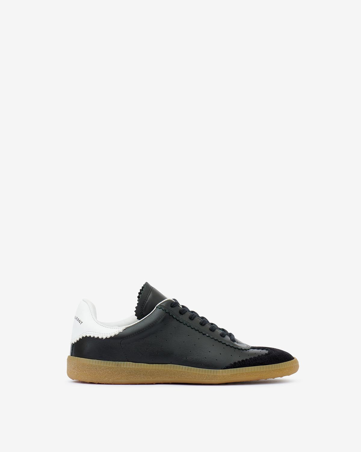 Bryce low-top leather sneakers - Black - Woman - 1