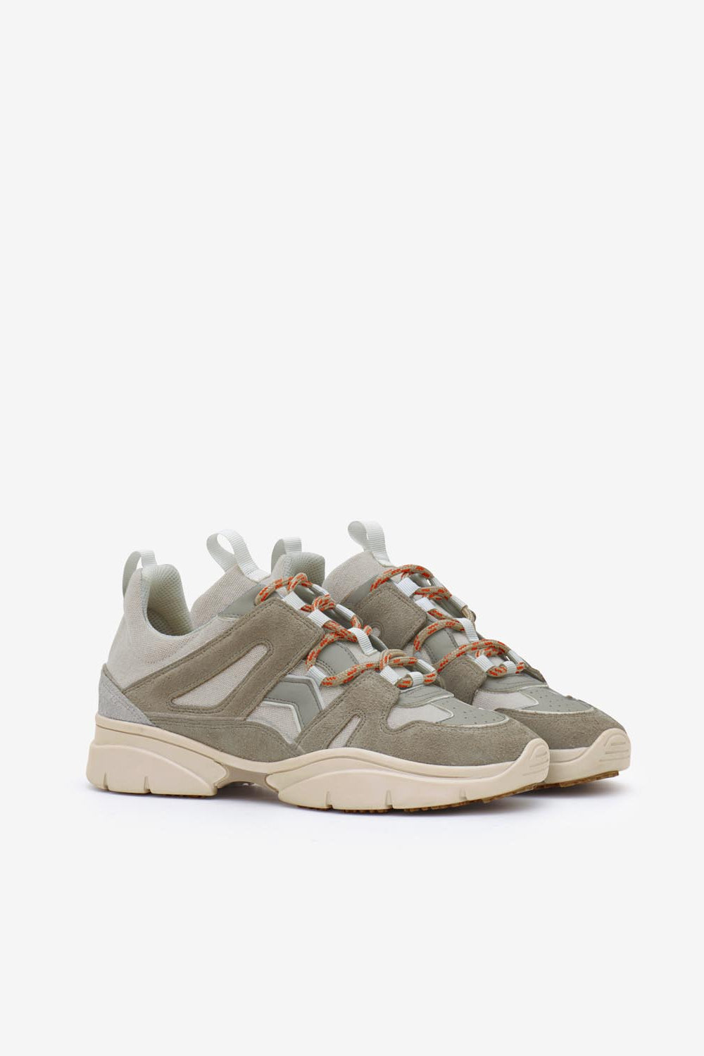 Baskets basses en cuir lindsay - Beige - Woman - 3