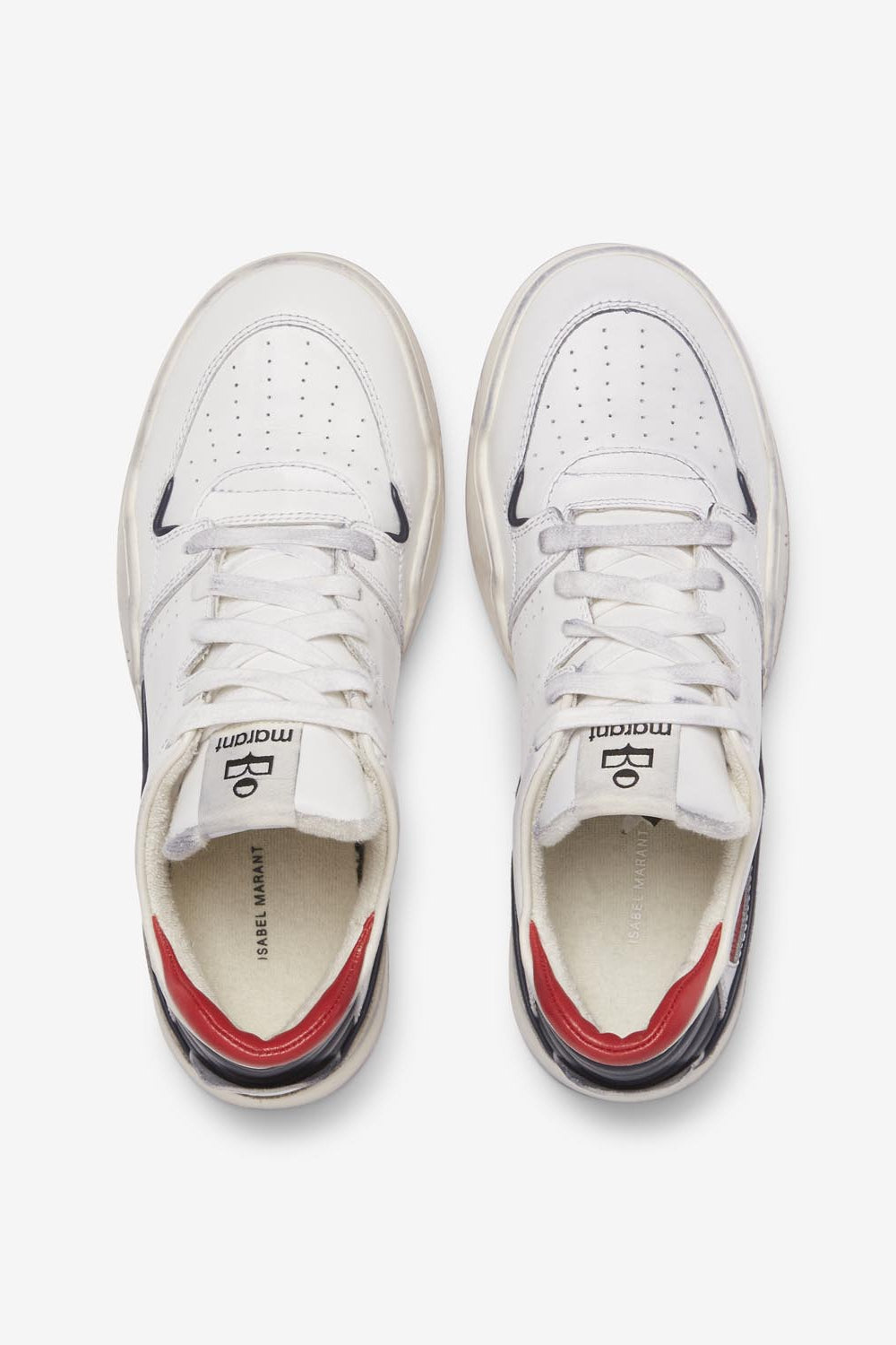 Baskets basses en cuir emree - Bleu - Woman - 3