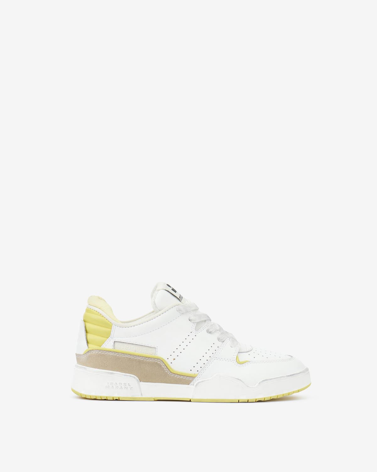 Emreeh leather low-top sneakers - Light yellow-yellow - Woman - 1