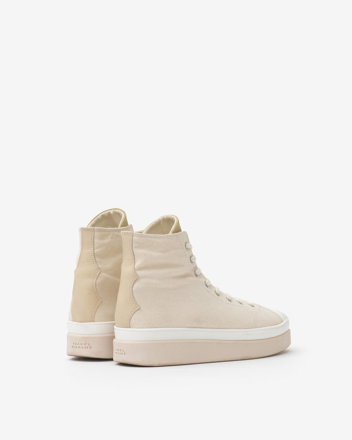 Austen high sneakers - Ecru - Man - 2