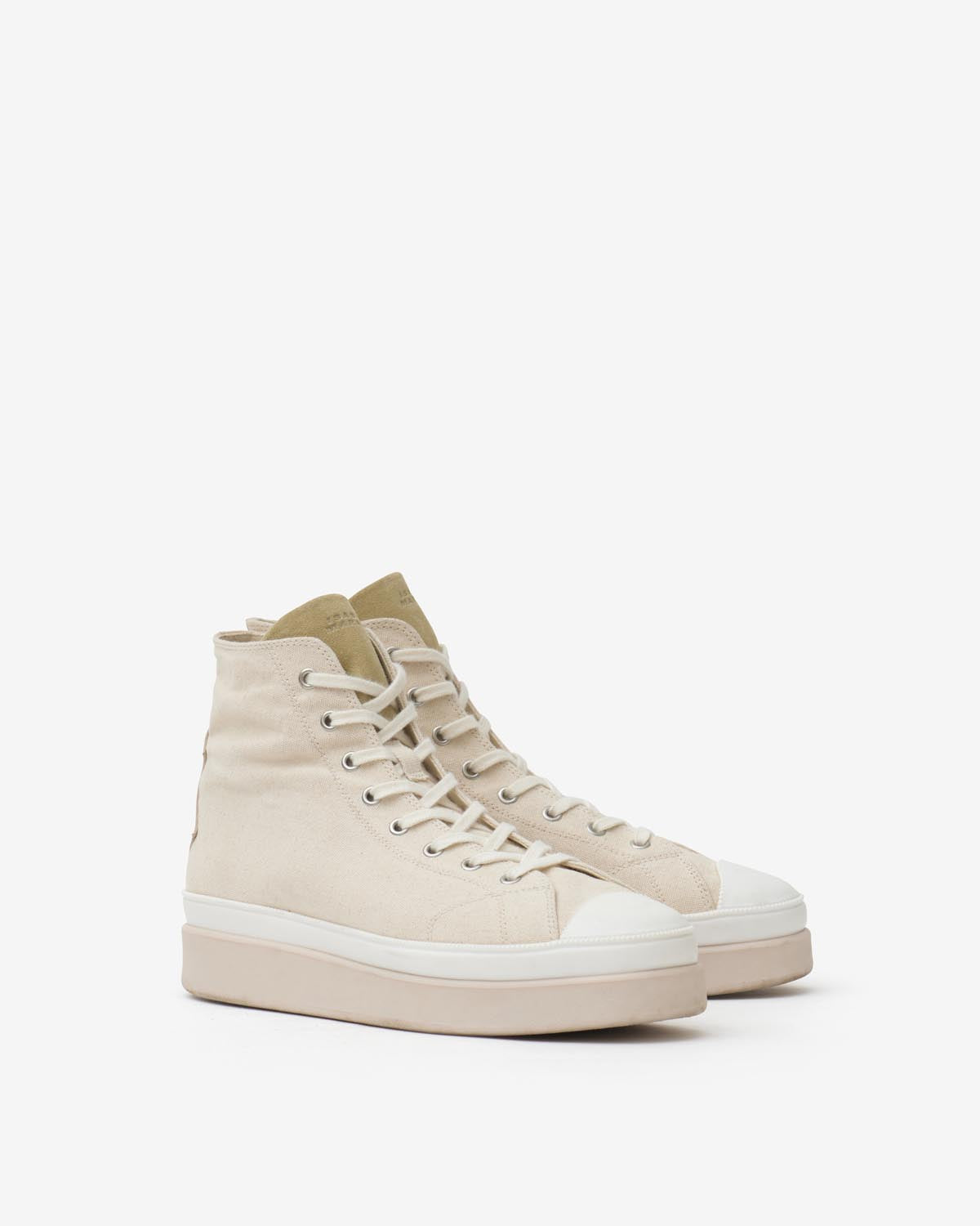 Austen high sneakers - Ecru - Man - 3