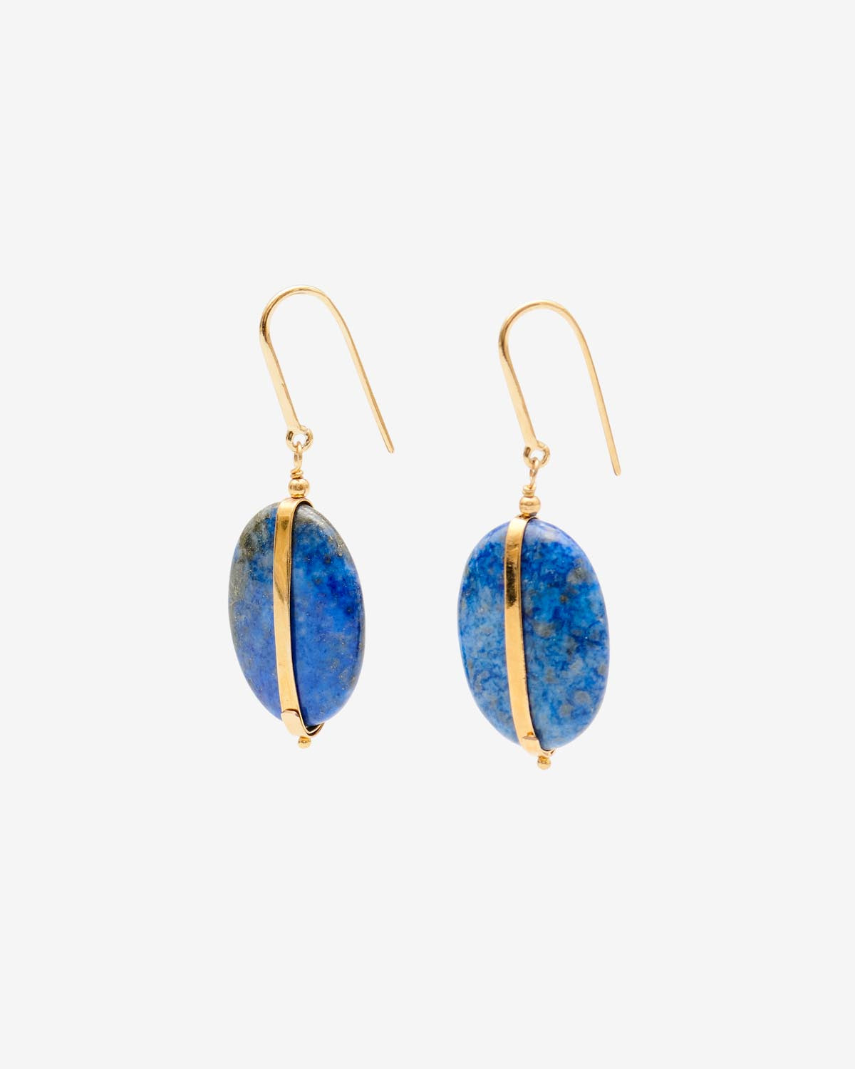 Stones earrings Woman Navy blue 3