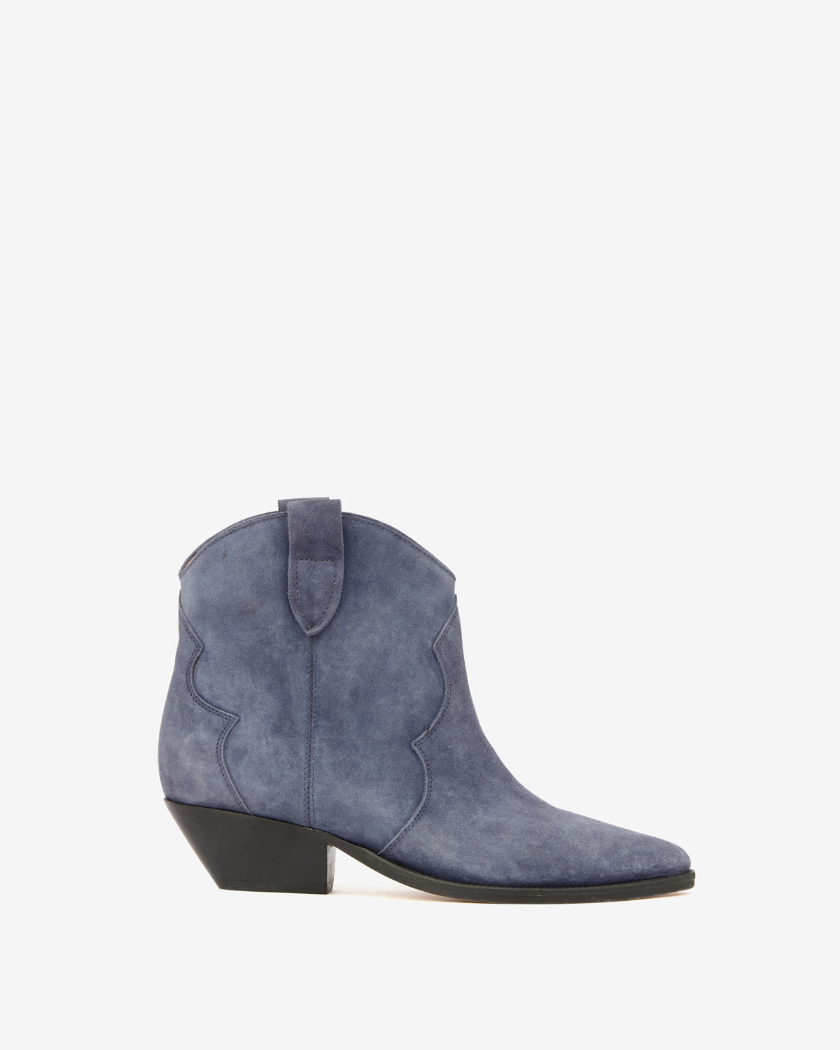 Dewina suede calfskin leather cowboy boots - Ombre blue - Woman - 1