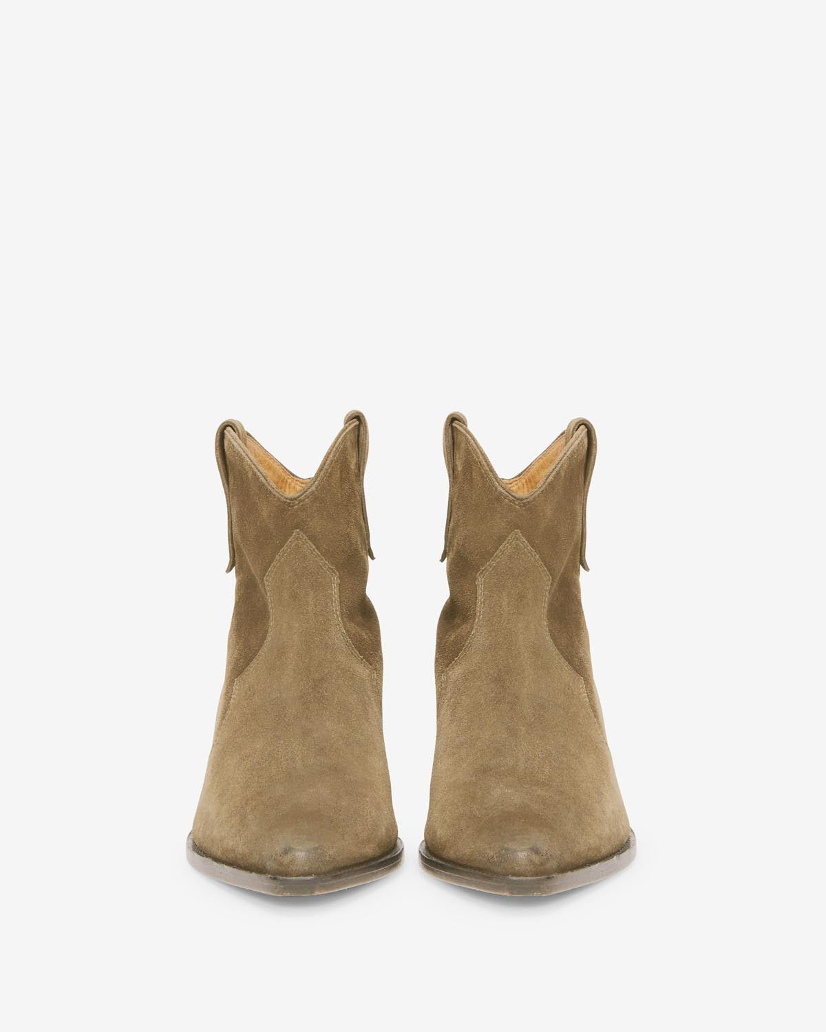 Dewina cowboy boots Woman Taupe 4