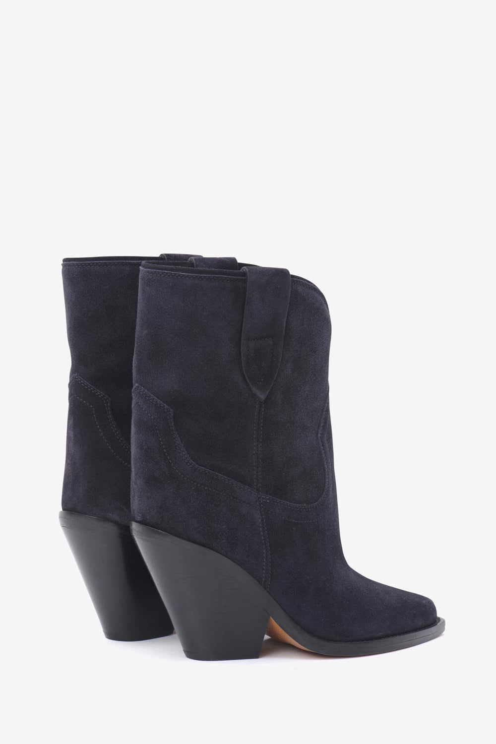 Boots santiag à talons leyane - Noir délavé - Woman - 2