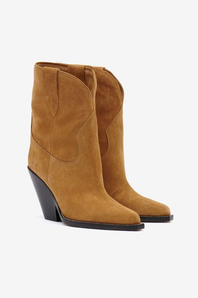 ​leyane heeled cowboy boots - Camel - Woman - 6