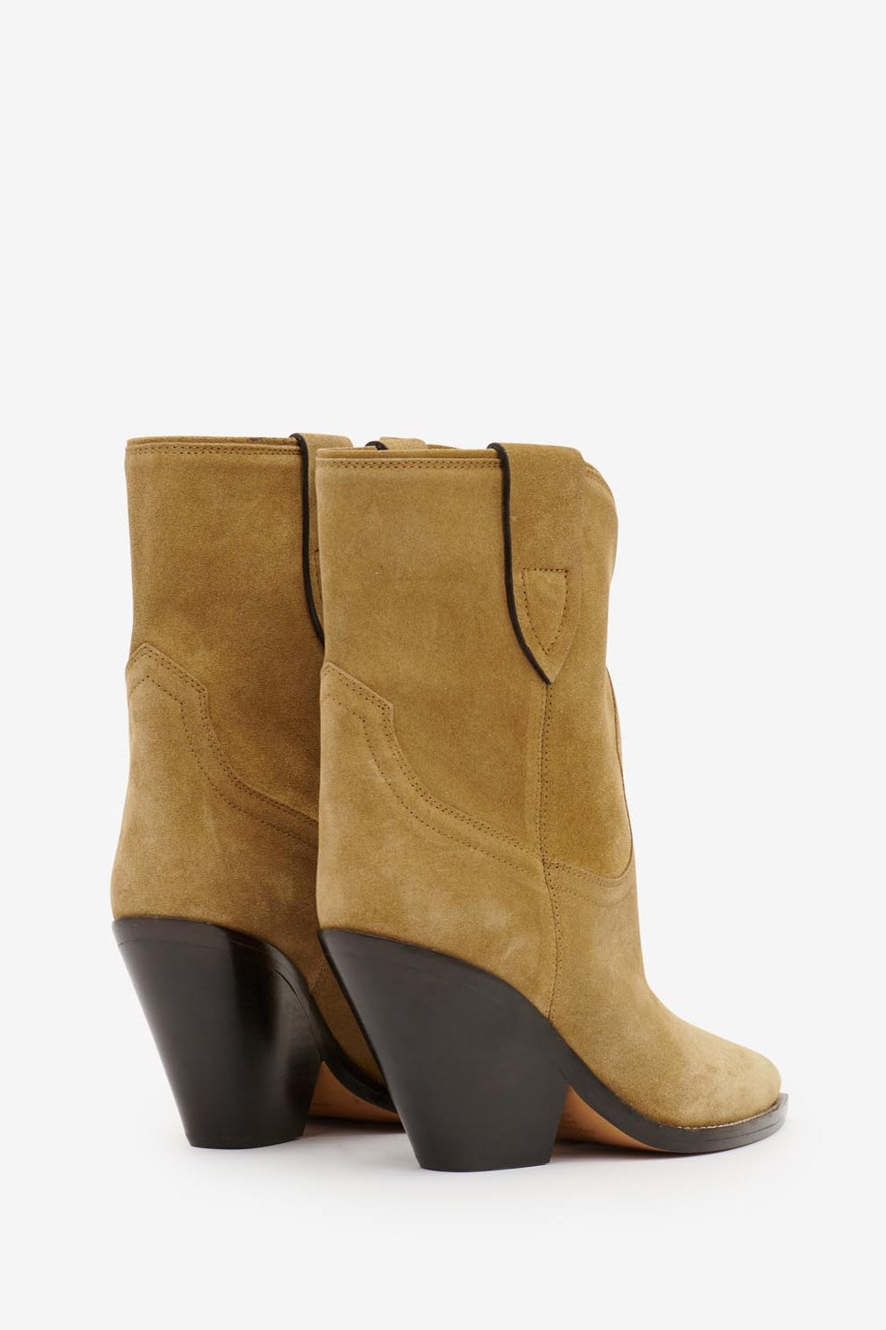 Boots santiag à talons leyane - Taupe - Woman - 2