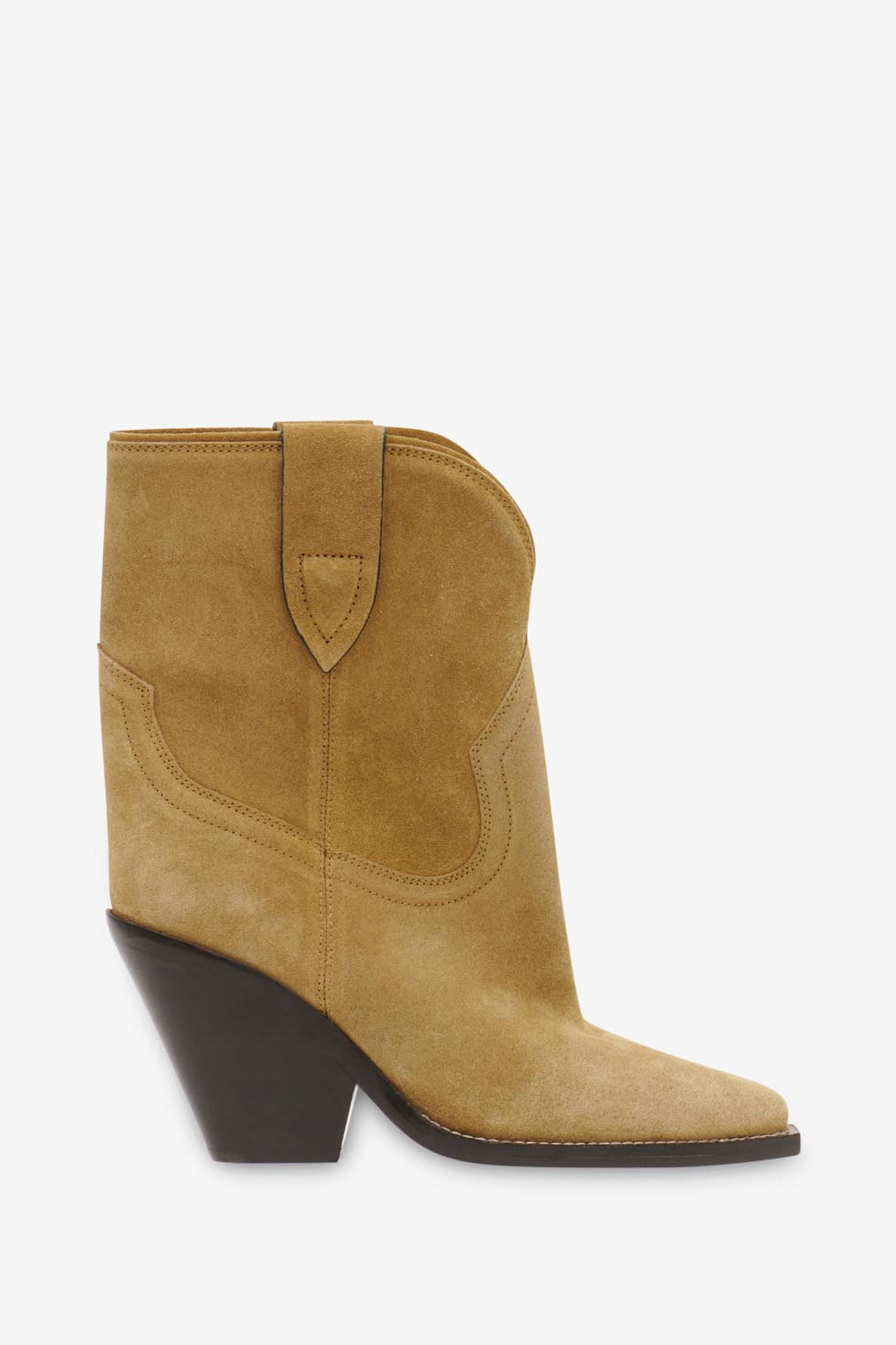 Boots santiag à talons leyane - Taupe - Woman - 1