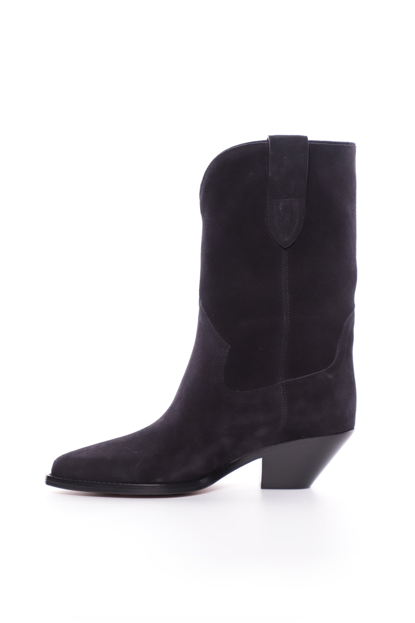 Dahope suede leather cowboy boots - Black - Woman - 5