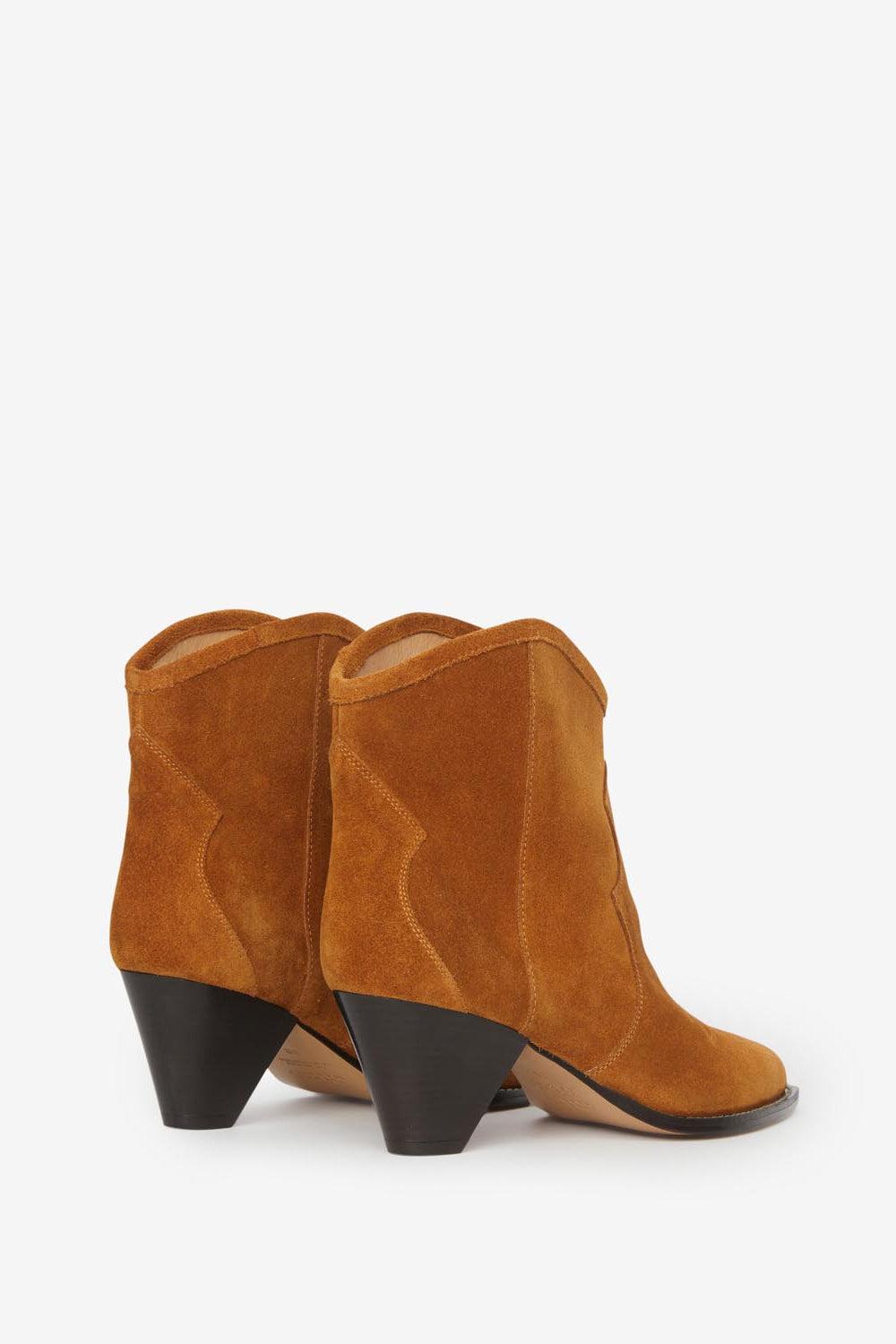 다리조(darizo) 하이힐 카우보이 부츠 - Cognac - Woman - 2