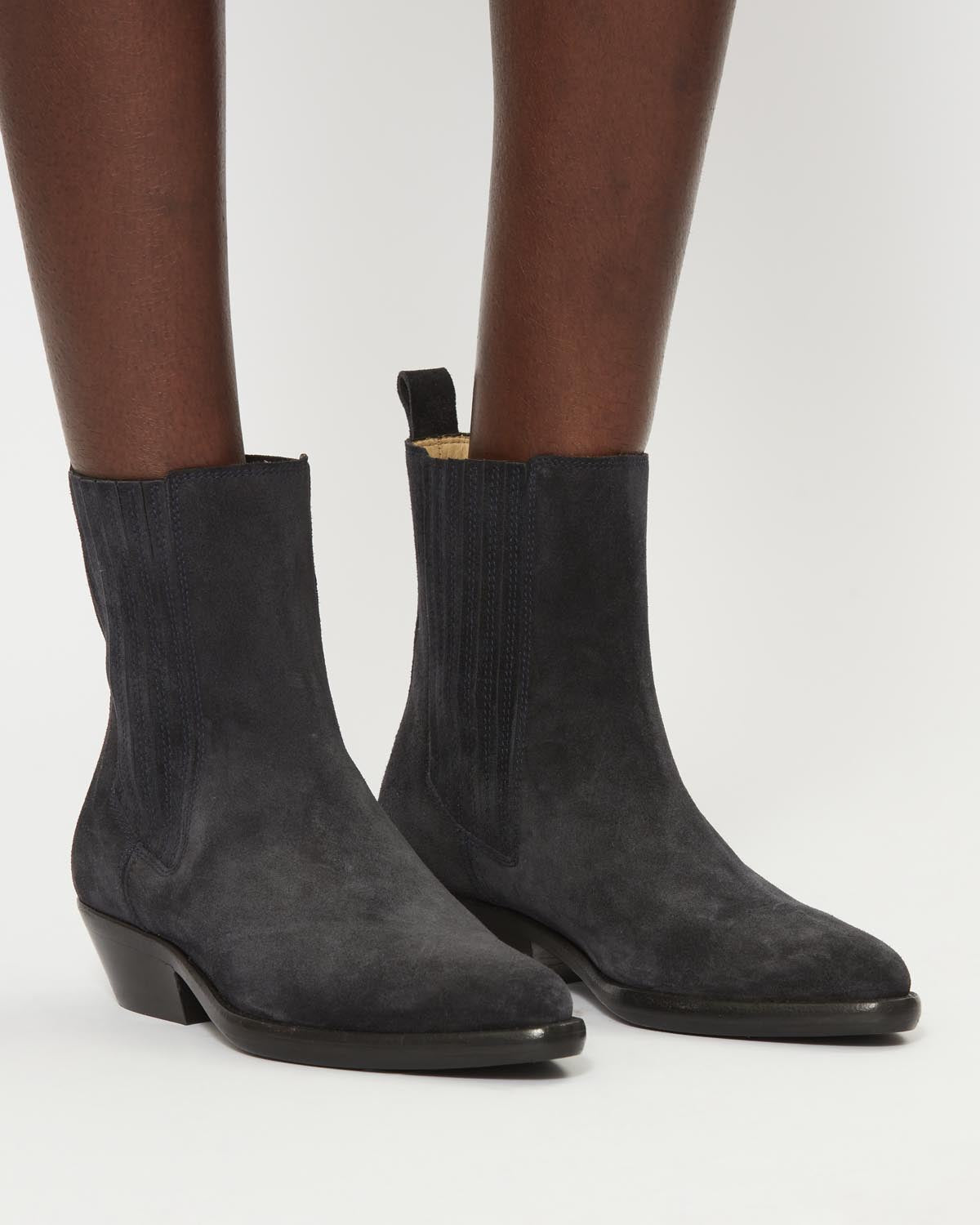 Boots delena Woman Noir délavé 5