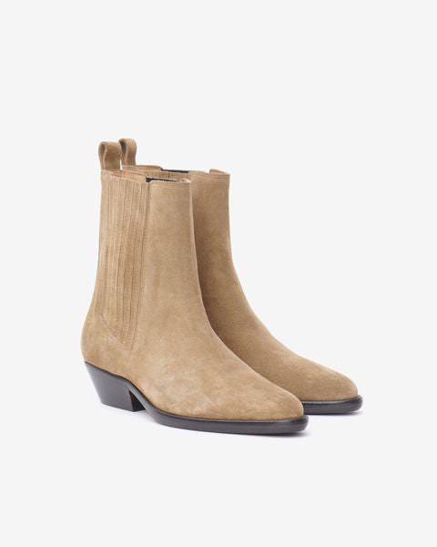Boots delena Woman Taupe 11