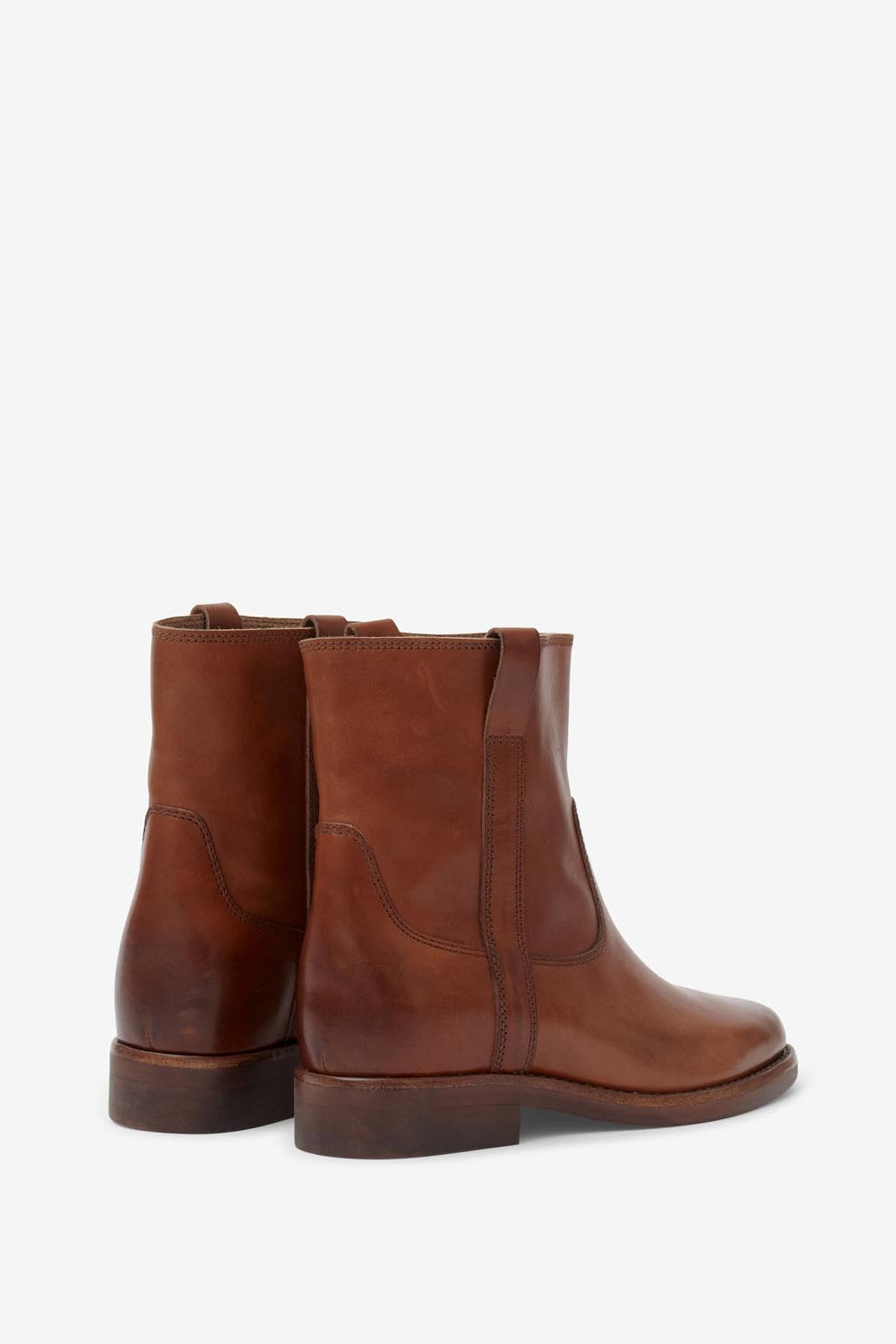 Botines de piel susee - Cognac - Woman - 2