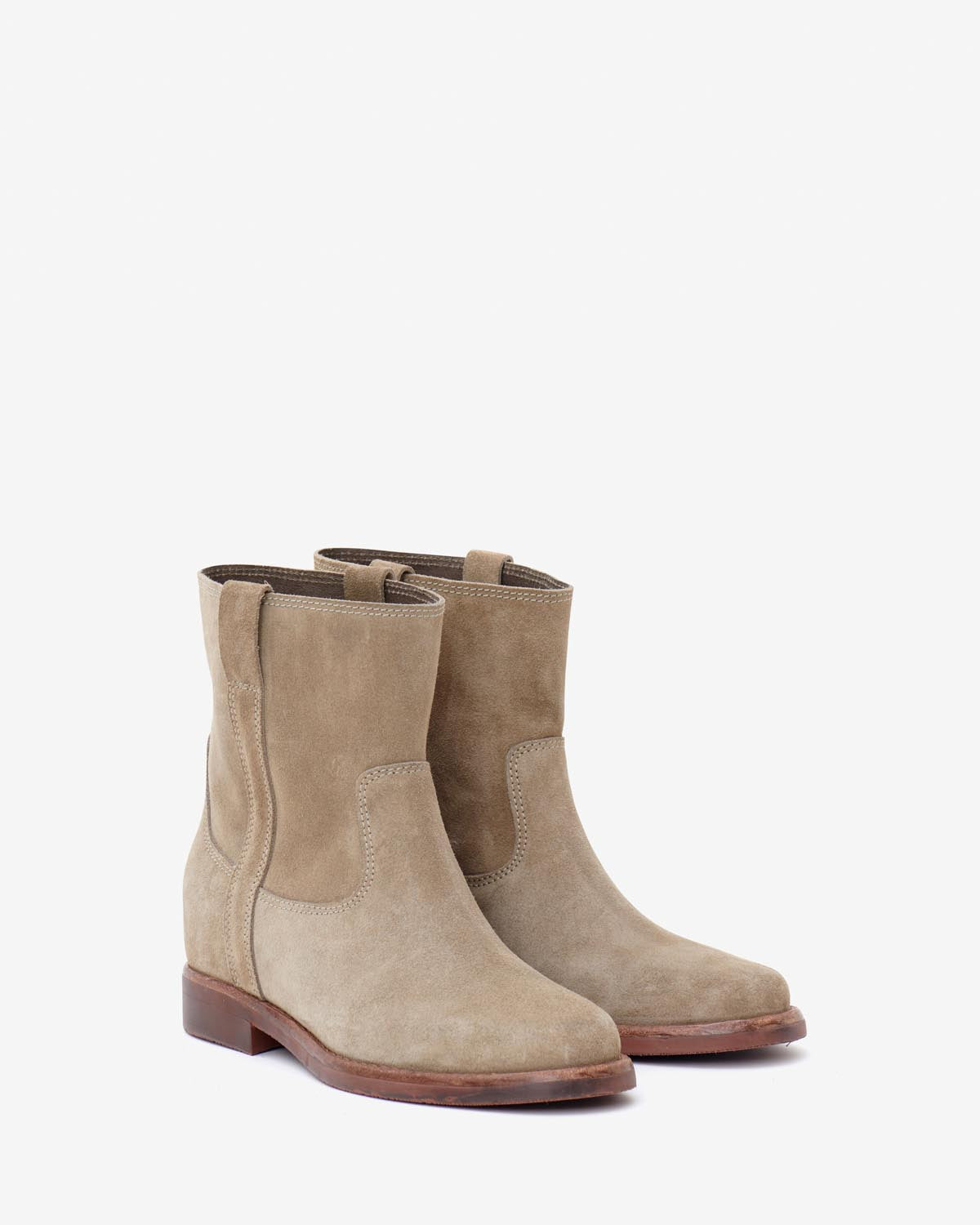 Boots susee Woman Taupe 4