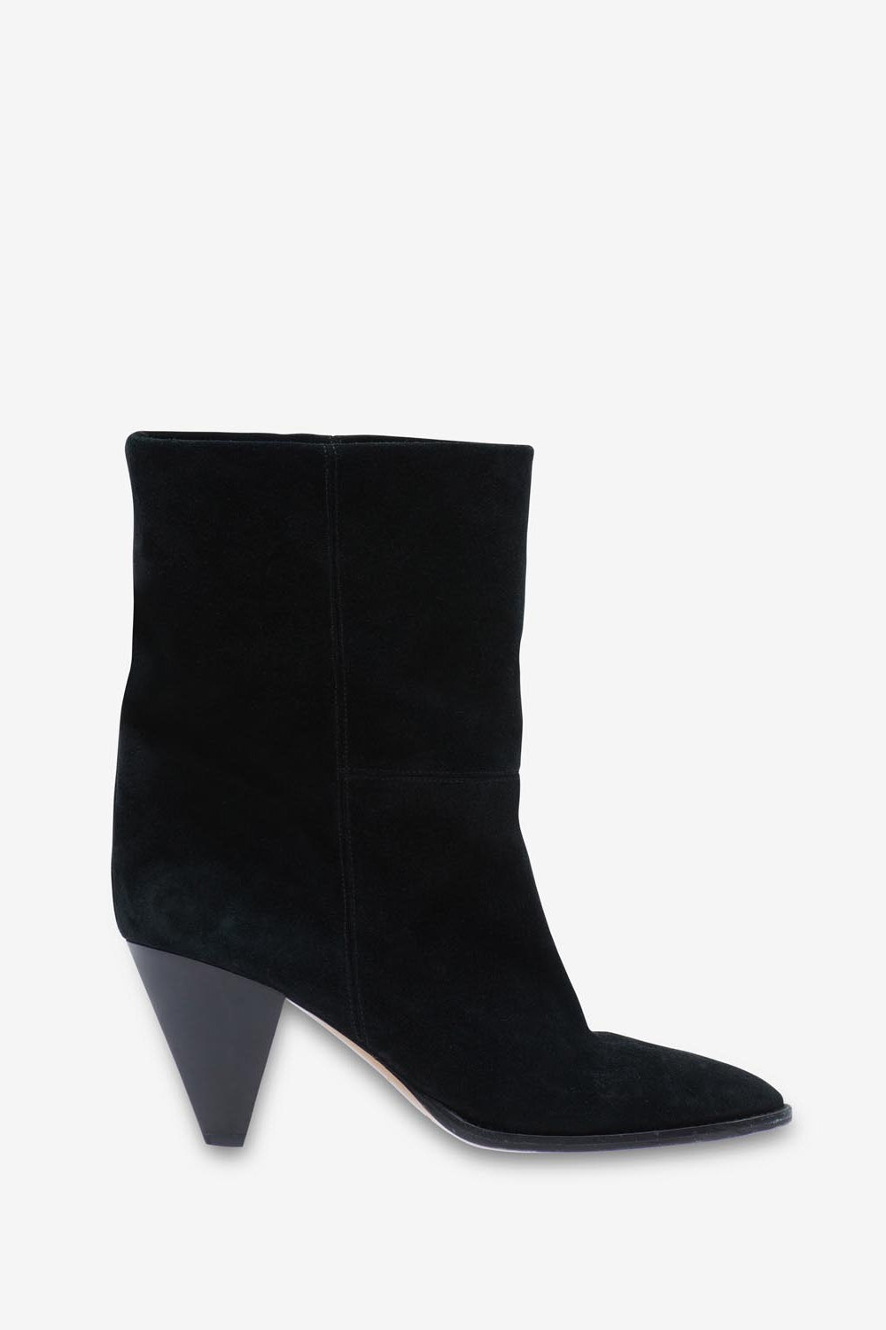 Bottes en cuir velours rouxa - Noir - Woman - 1