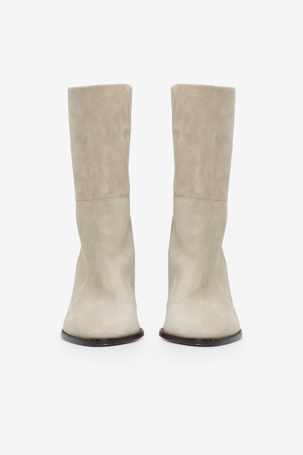 Rouxa suede ankle boots - Chalk - Woman - 4