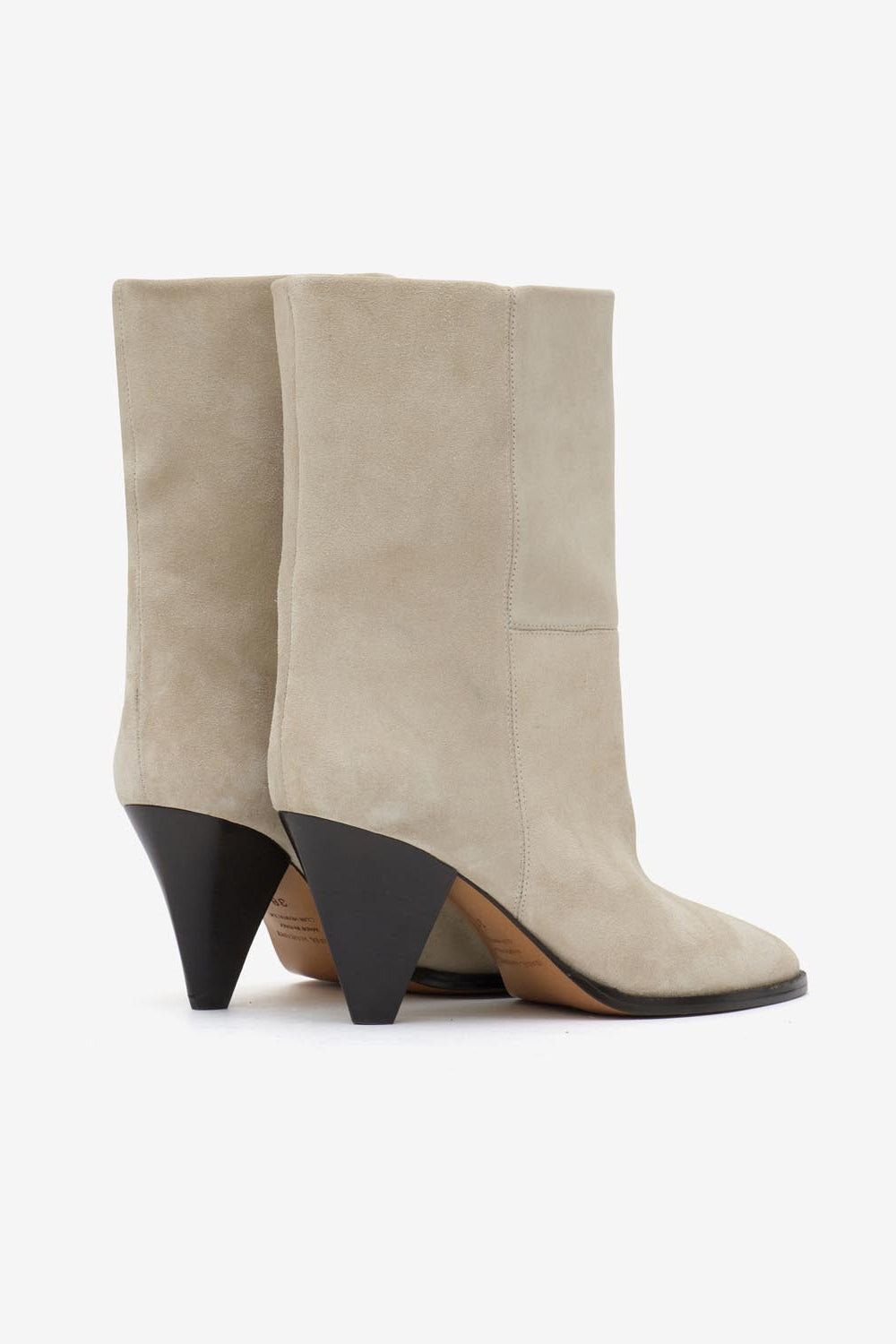 Rouxa suede ankle boots - Chalk - Woman - 2