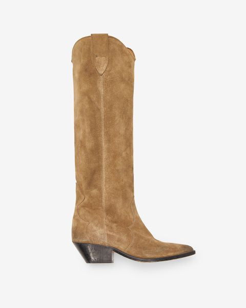 Denvee Boots Woman taupe | ISABEL MARANT Official online store