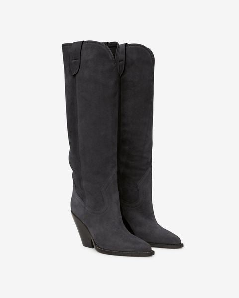 Botas lomero Woman Negro lavado 5