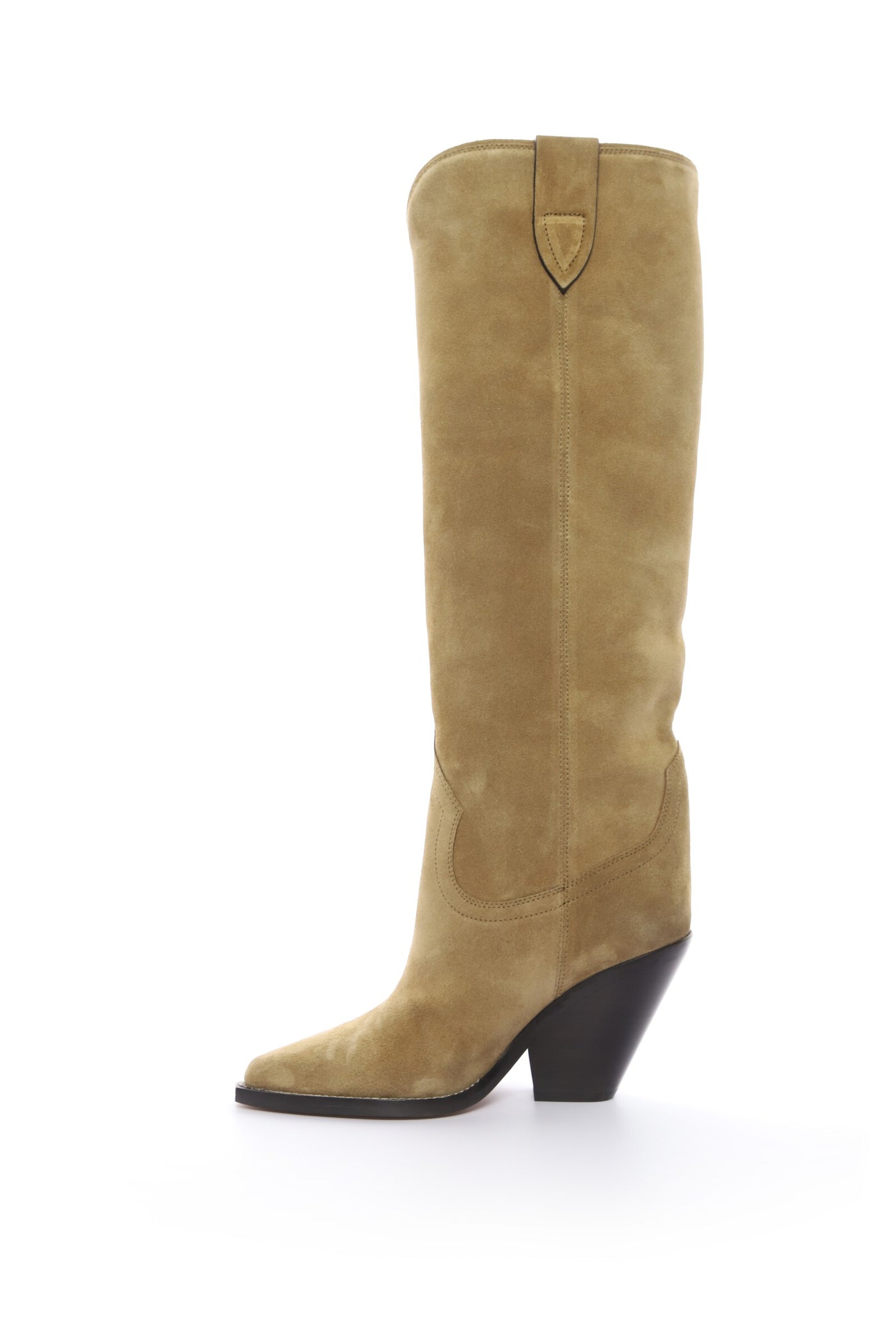 Lomero suede leather boots - Taupe - Woman - 5