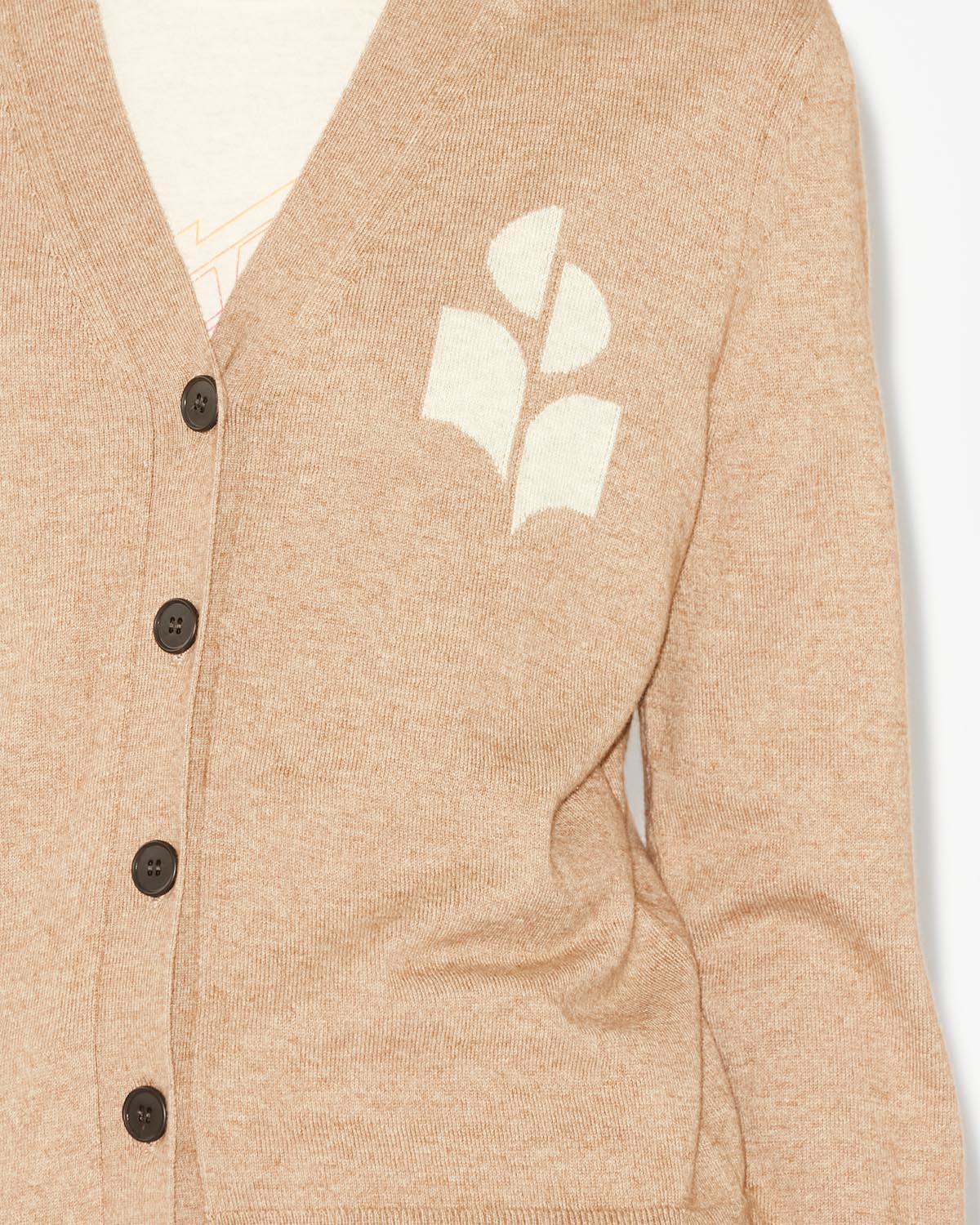 Karin cardigan - Camel - Woman - 3