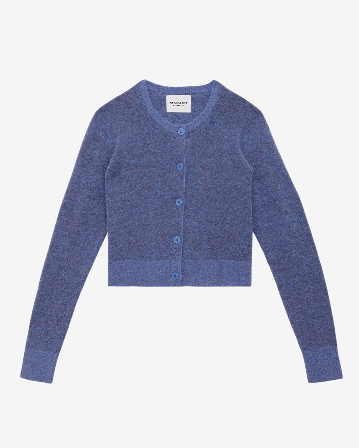 Cardigan nity en maille baby alpaga - Bleu ciel - Woman - 2