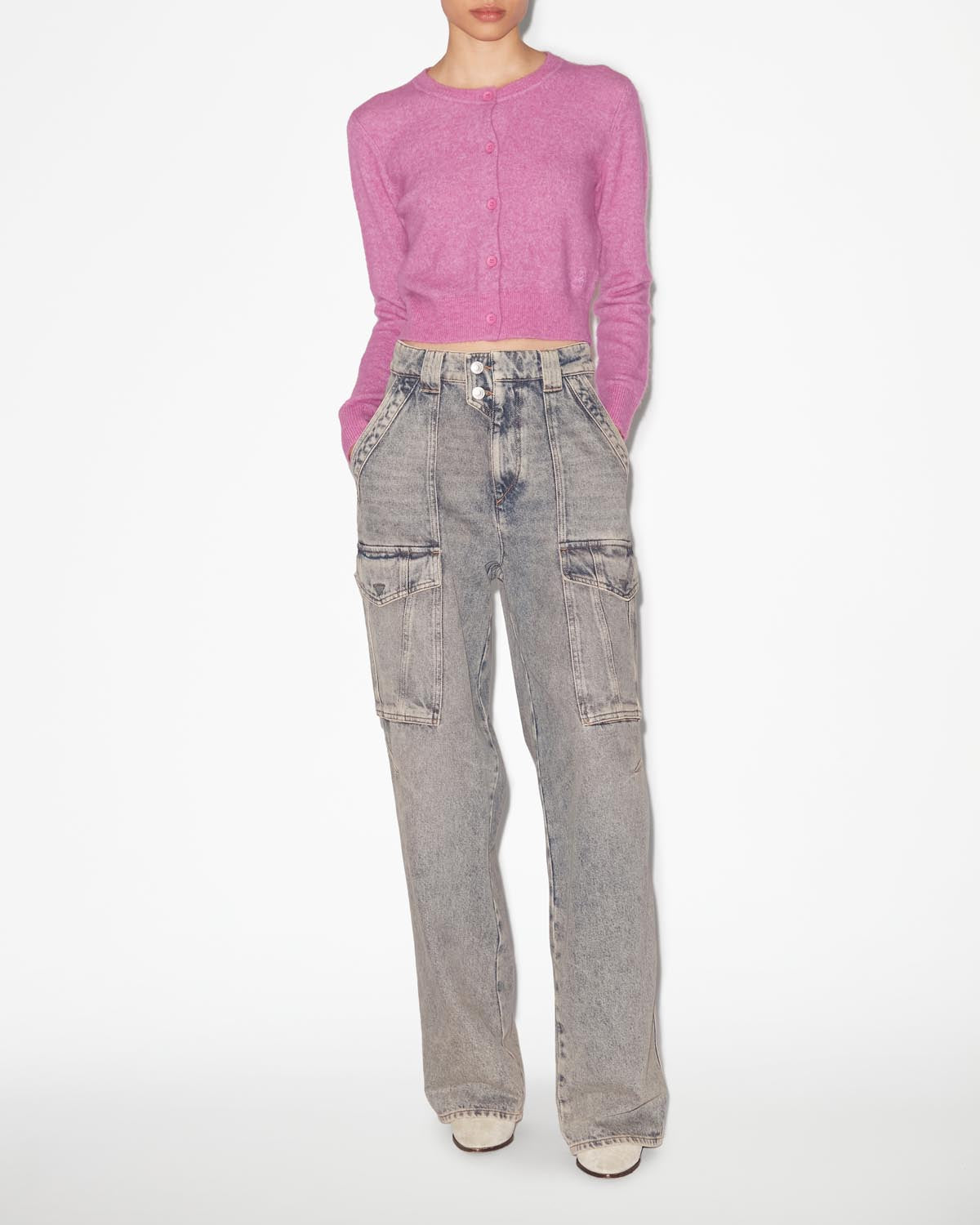 Nity 가디건 - 보라 - Woman - 2