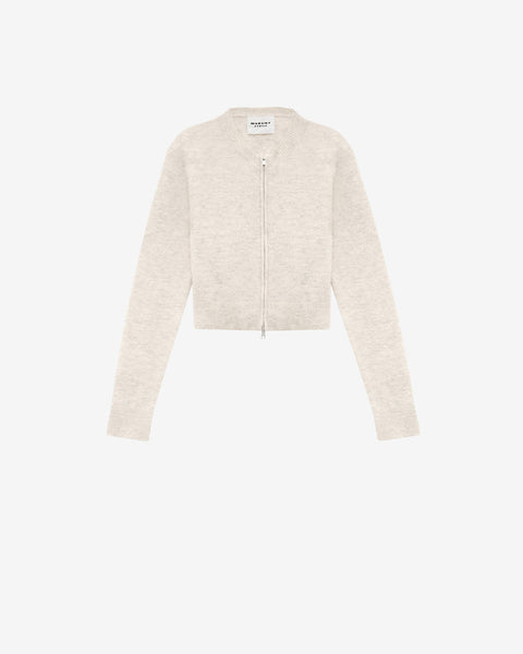 Oaka cardigan Woman sand | ISABEL MARANT Official online store
