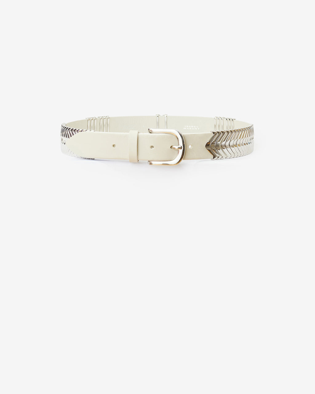 Tehora Belt Woman chalk-silver | ISABEL MARANT Official  display picture 2