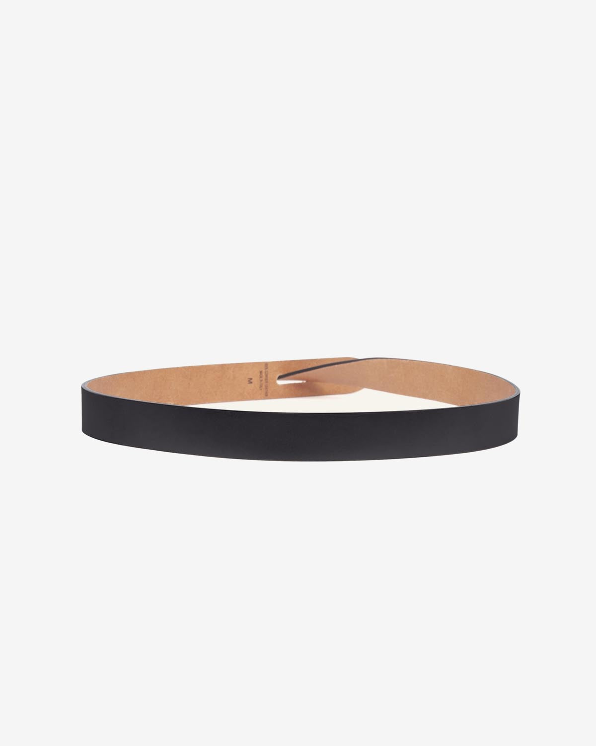 Lecce belt Woman Black and natural 2