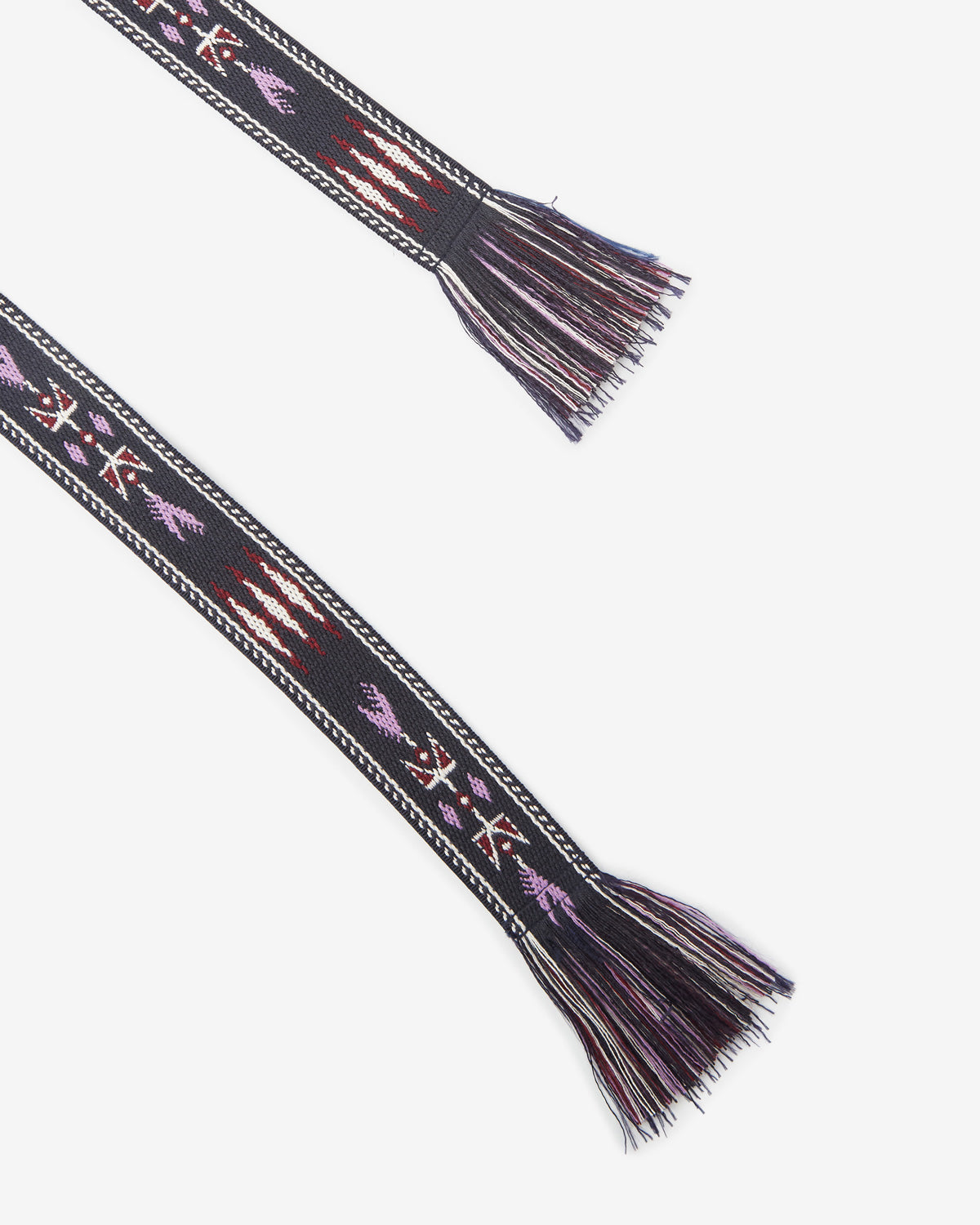 Webgürtel etka mit grafischen mustern - Faded night - Woman - 3