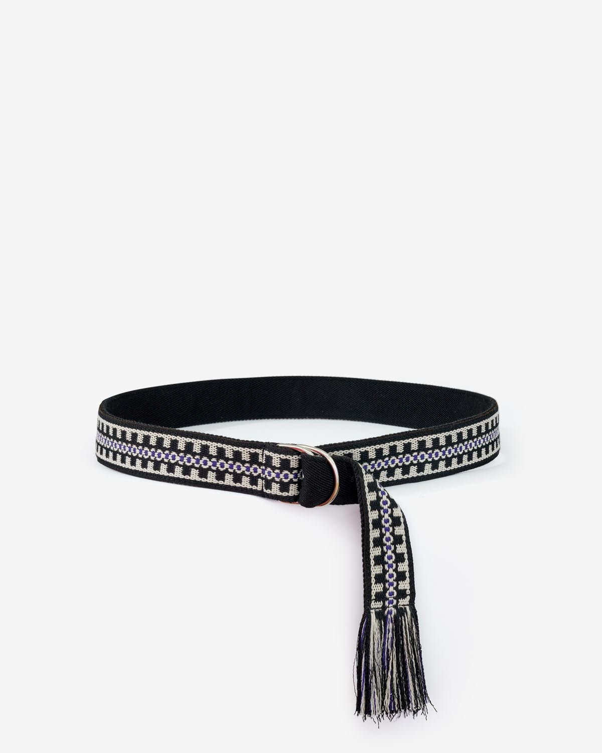Nyessa belt - Black-blue - Woman - 1