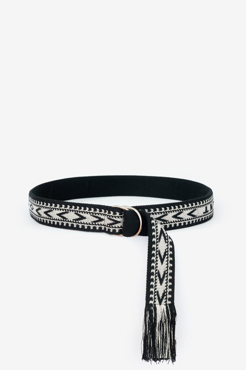 Ceinture nyessah - Noir et écru - Man - 1