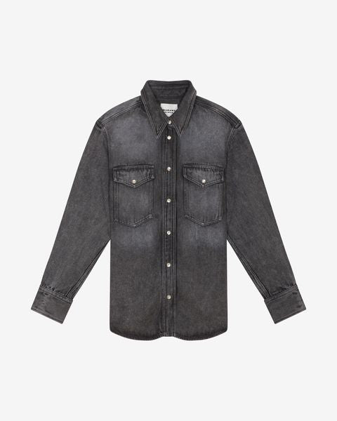 Tahis denim shirt Woman Gray 2