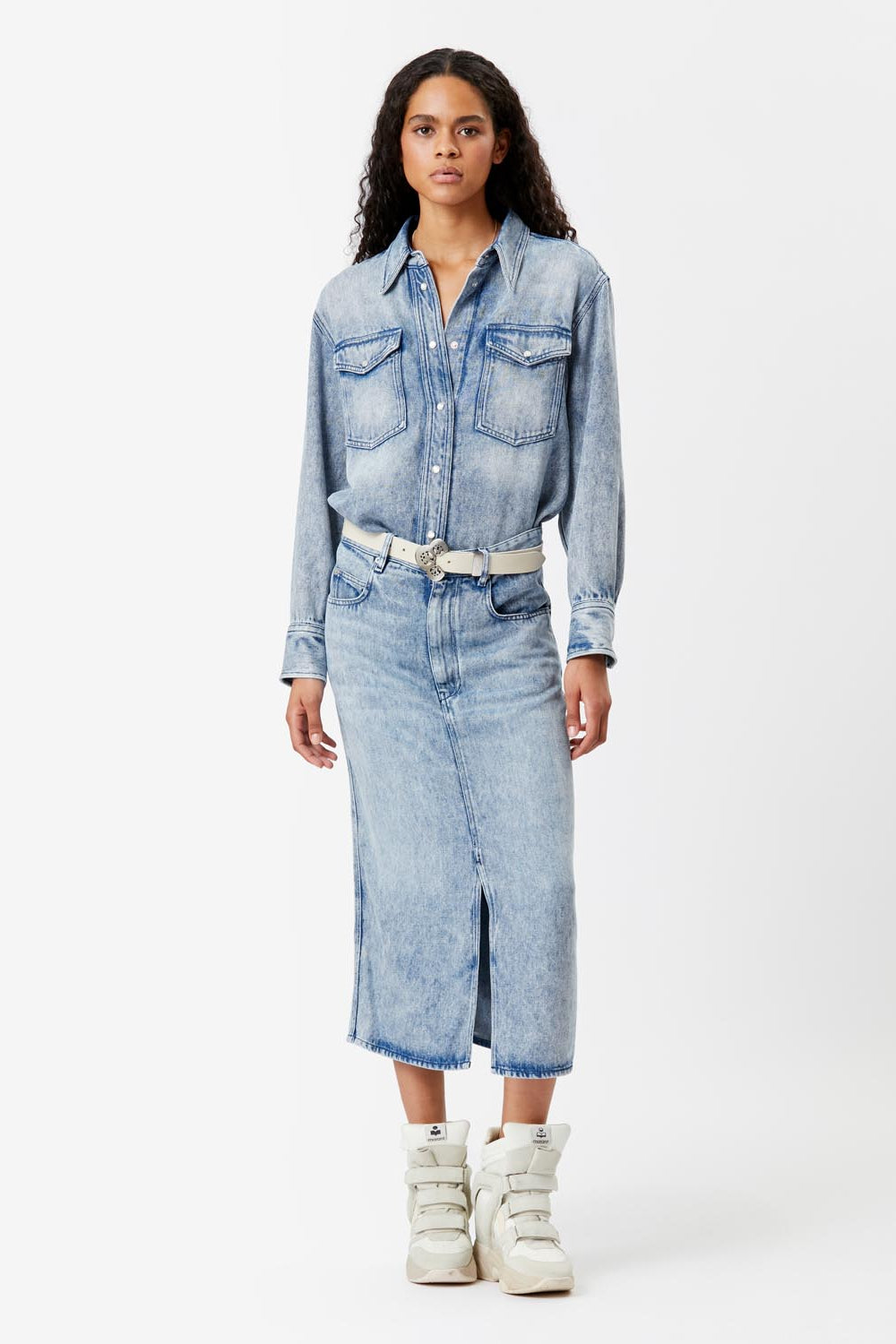 Tahis shirt - Light blue - Woman - 4