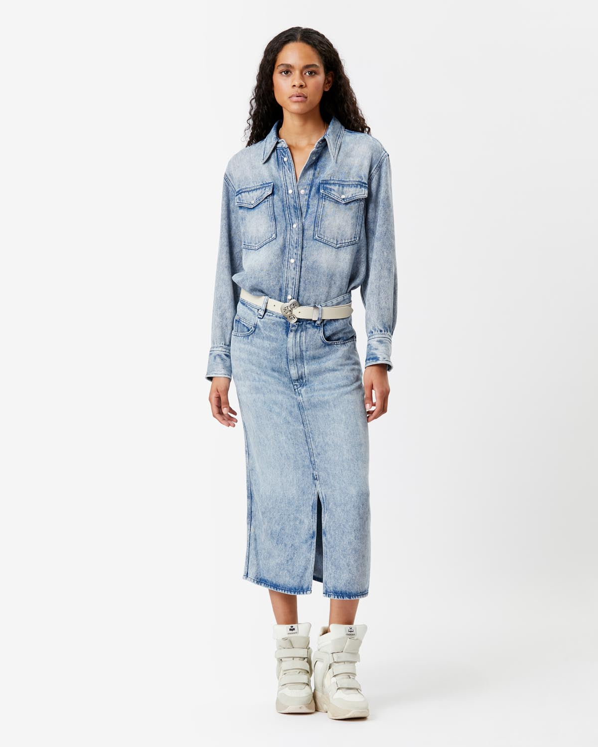 Tahis shirt - Light blue - Woman - 3