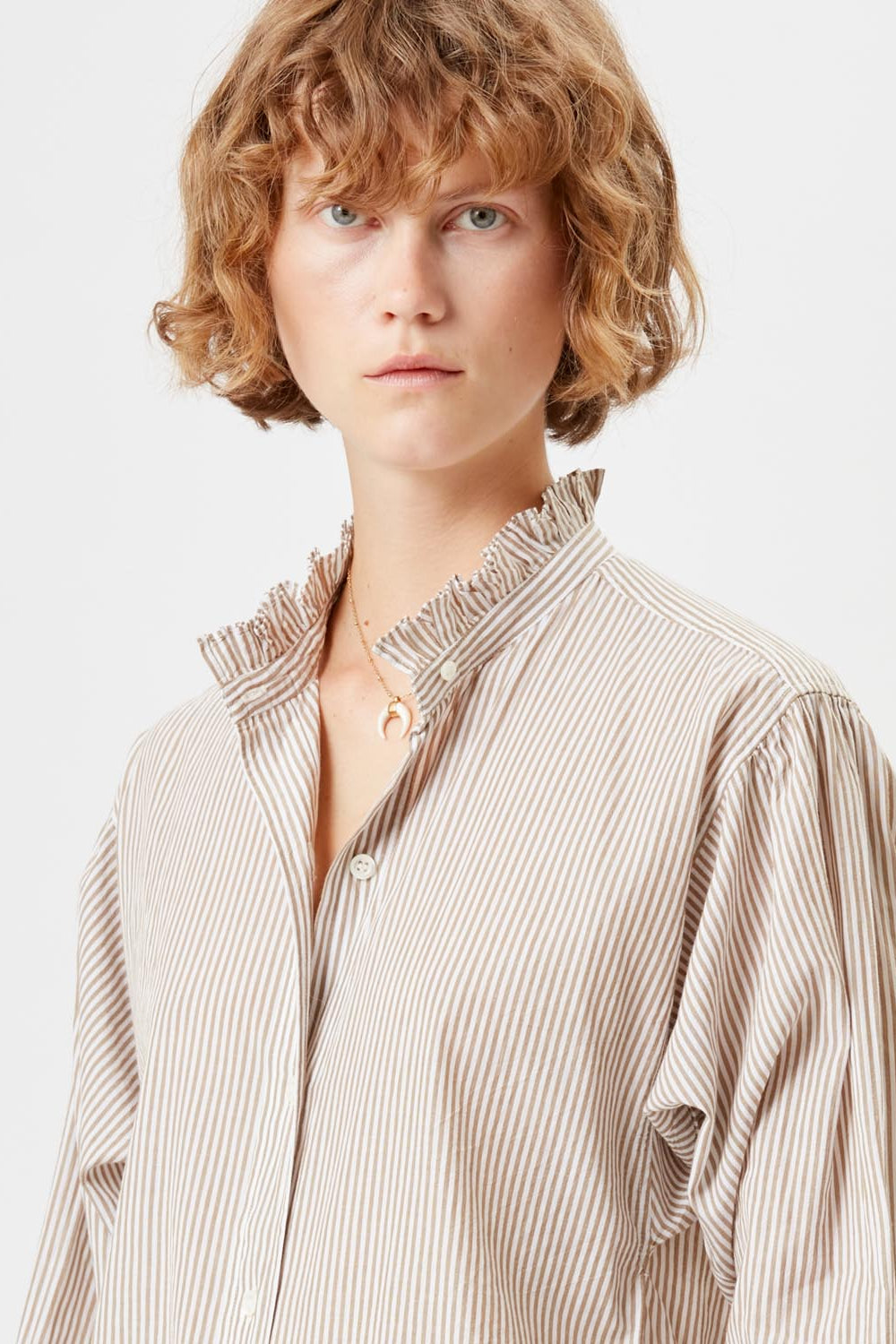 Saoli shirt - Ochre - Woman - 3
