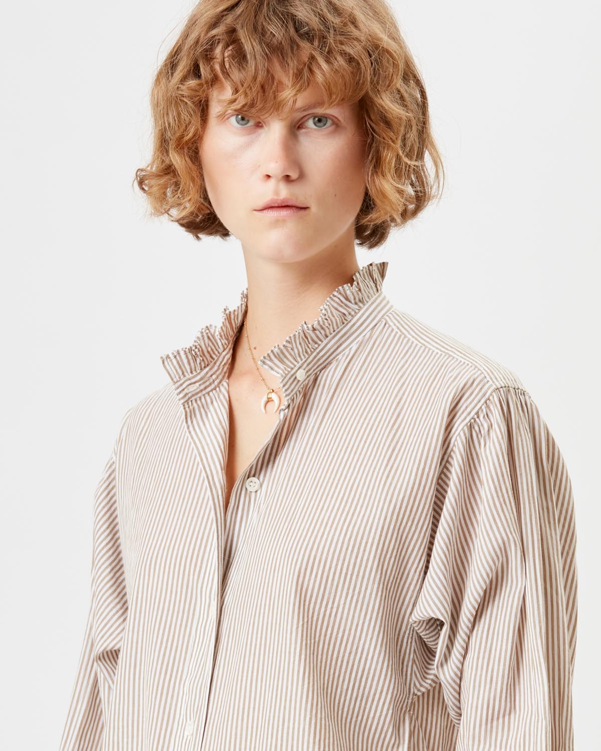 Saoli shirt - Ochre - Woman - 2