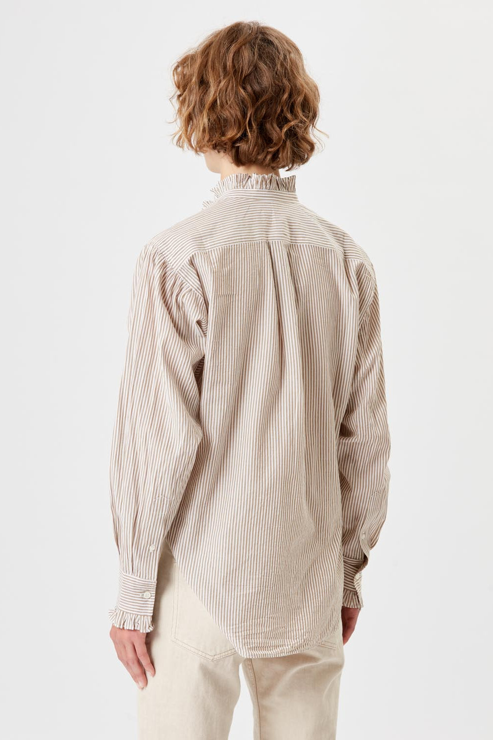 Saoli shirt - Ochre - Woman - 5