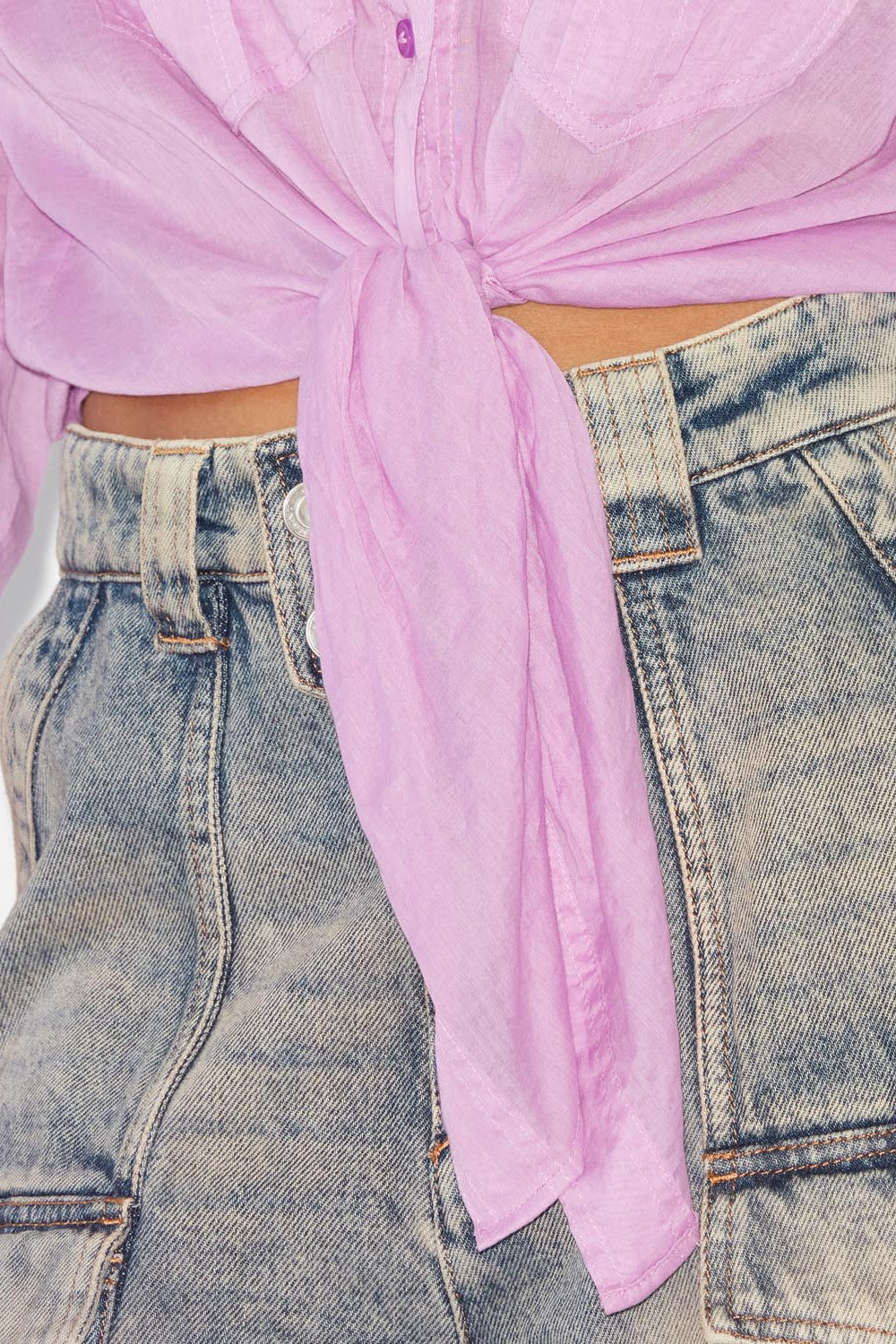 Camisa nath - Mauve - Woman - 5