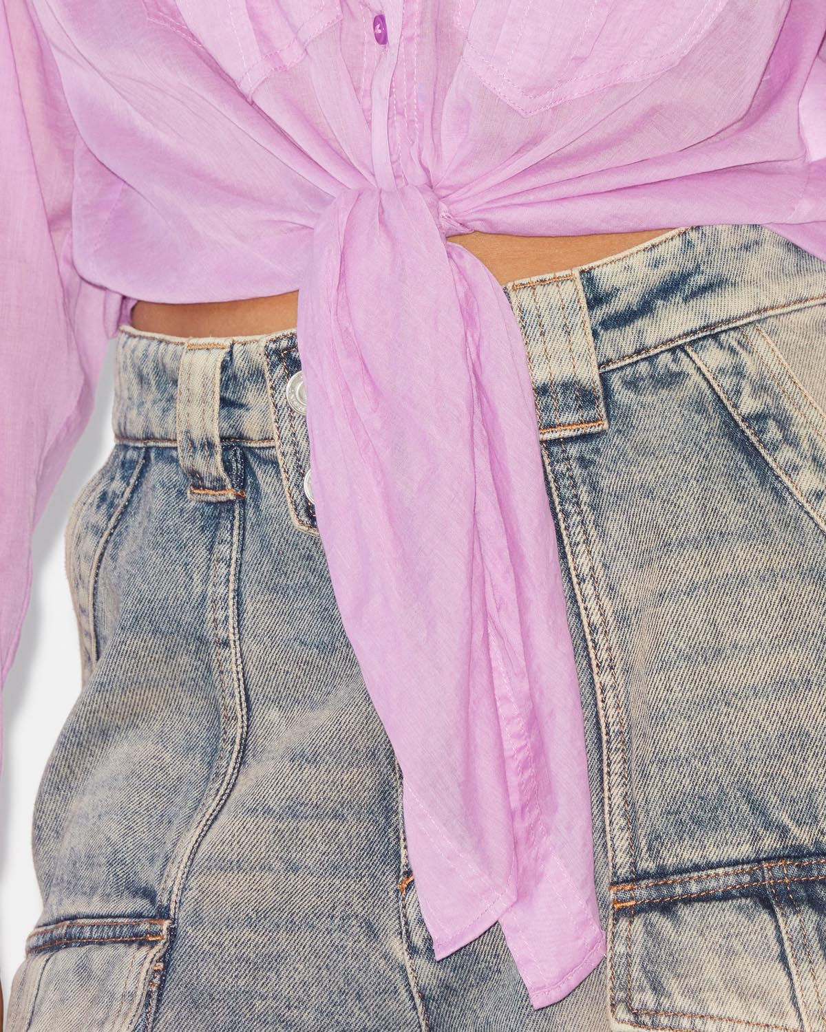 Nath camicia - Mauve - Woman - 3